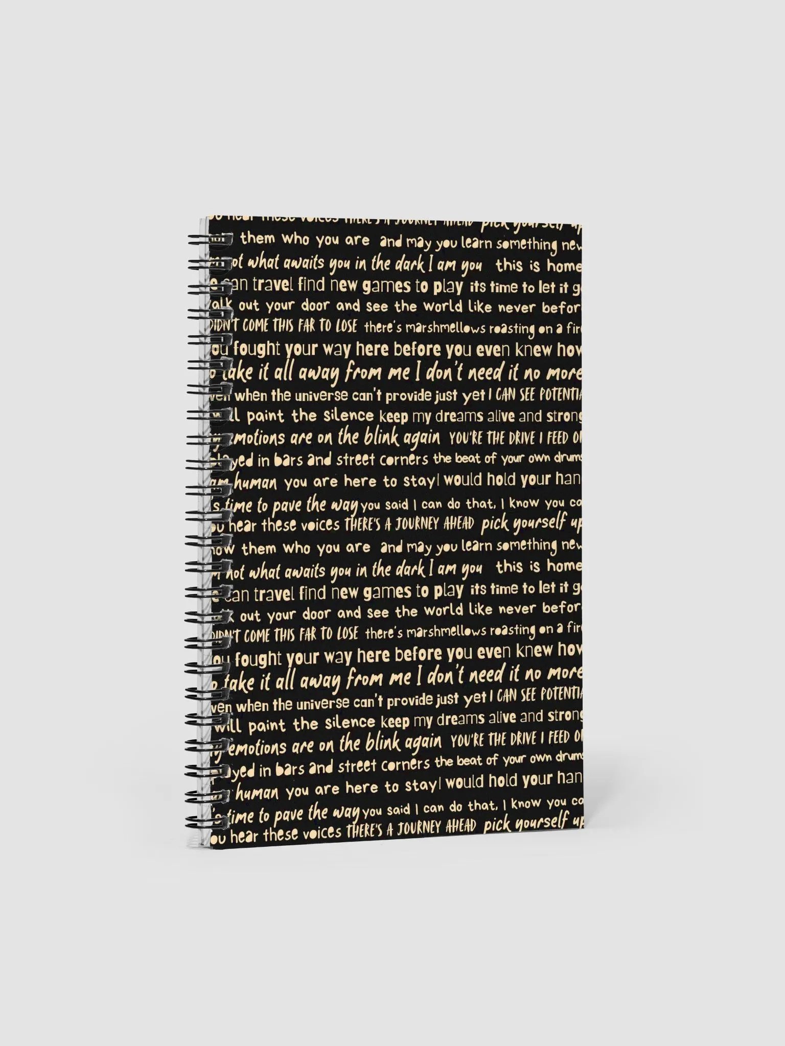 Hammeta Lyric Notebook product image (1)