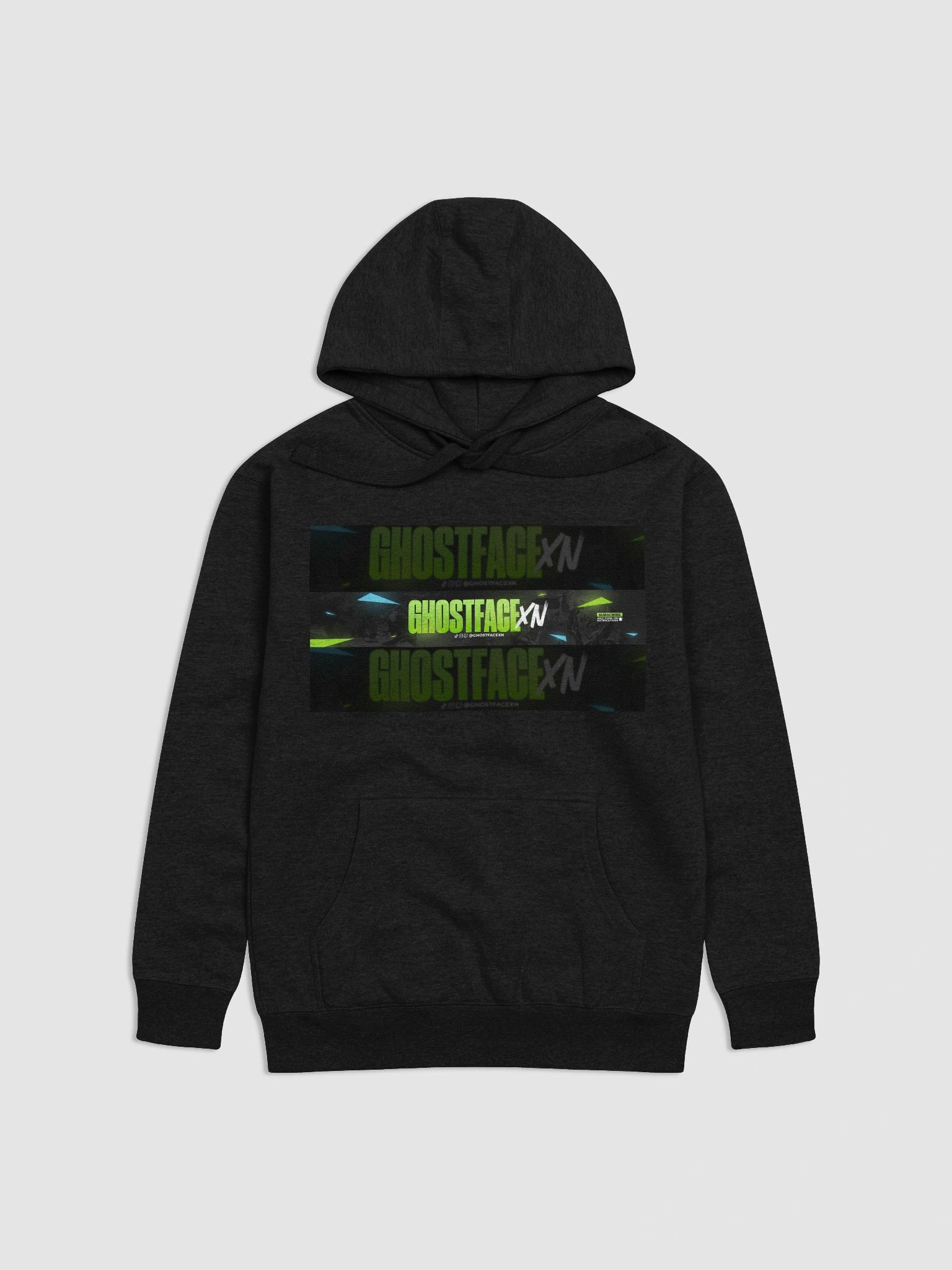 ghostfacexn black hoodie product image (1)