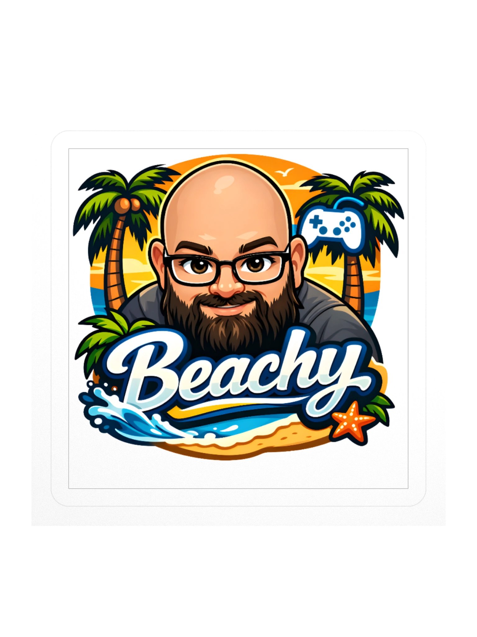 Beachy570 stickers product image (2)
