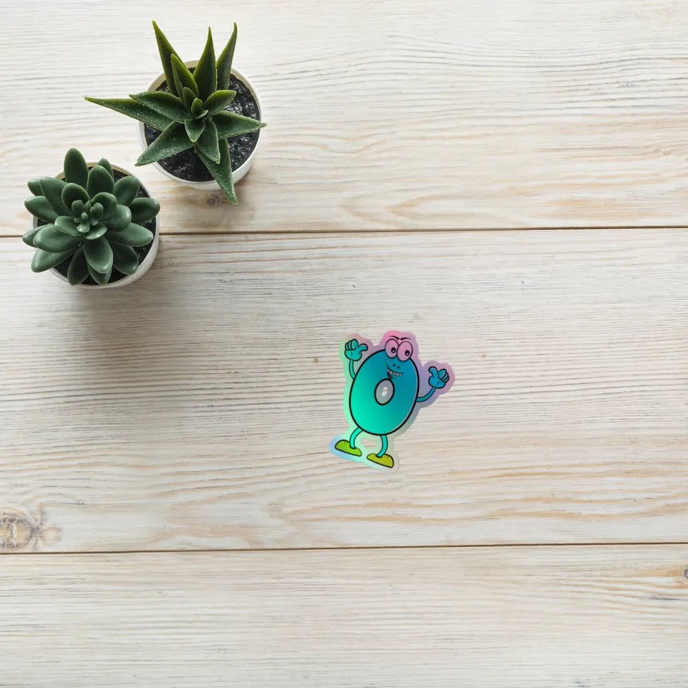 Zero the Hero Holographic Sticker Set product image (10)