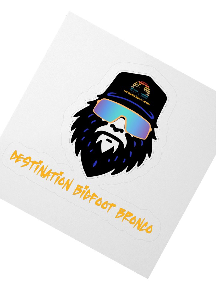Destination Bigfoot Bronco Bigfoot Logo Decal (Multiple Sizes Available) product image (5)
