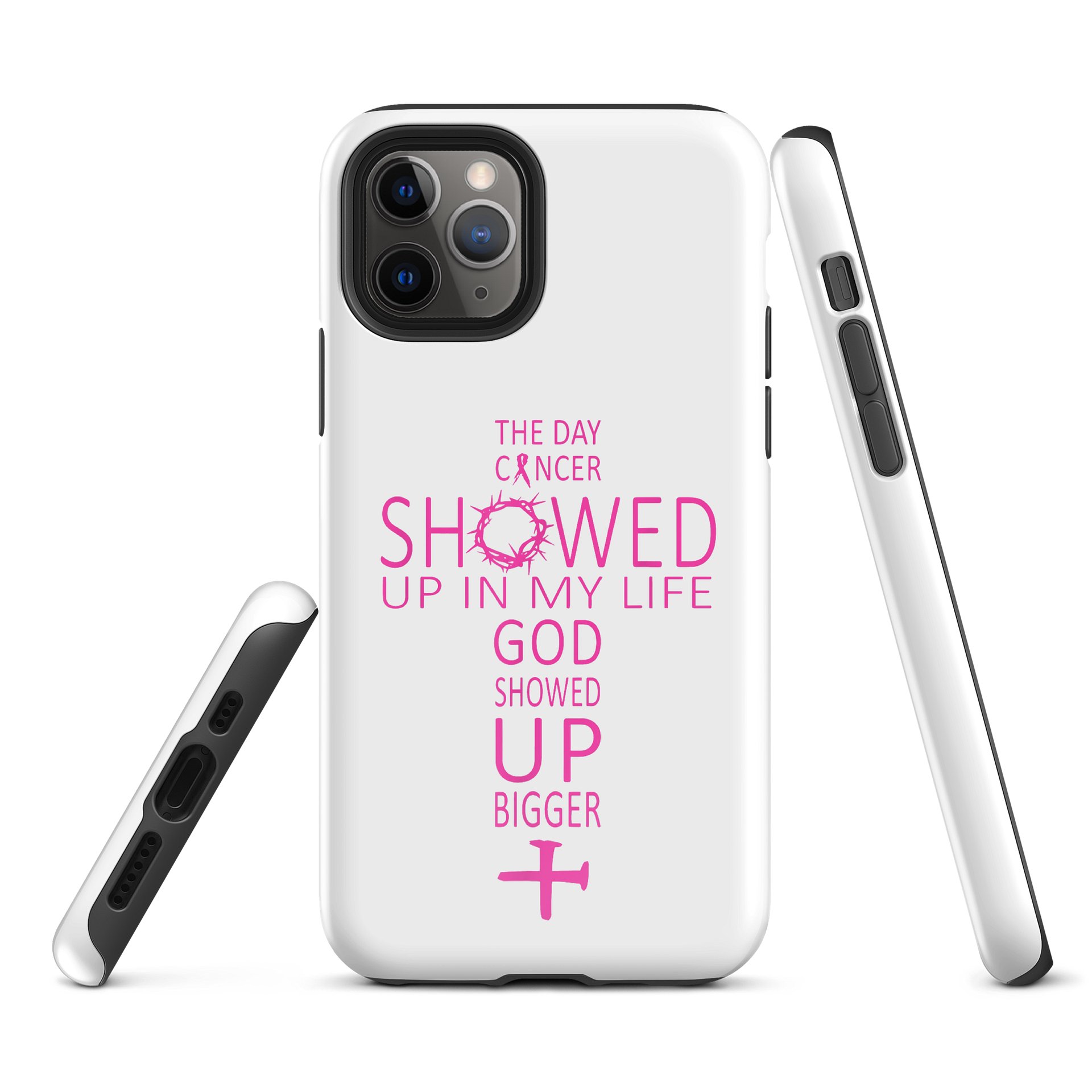 Inspiring Breast Cancer Awareness Phone Case - Faith & Hope Design product image (3)