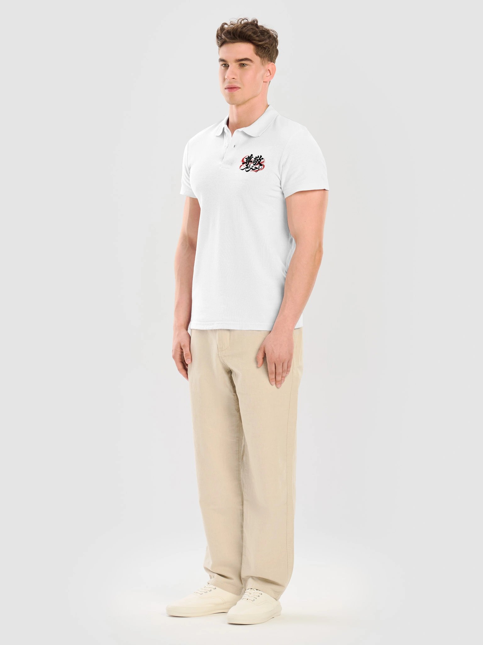 Respect - Black Ink Polo product image (11)