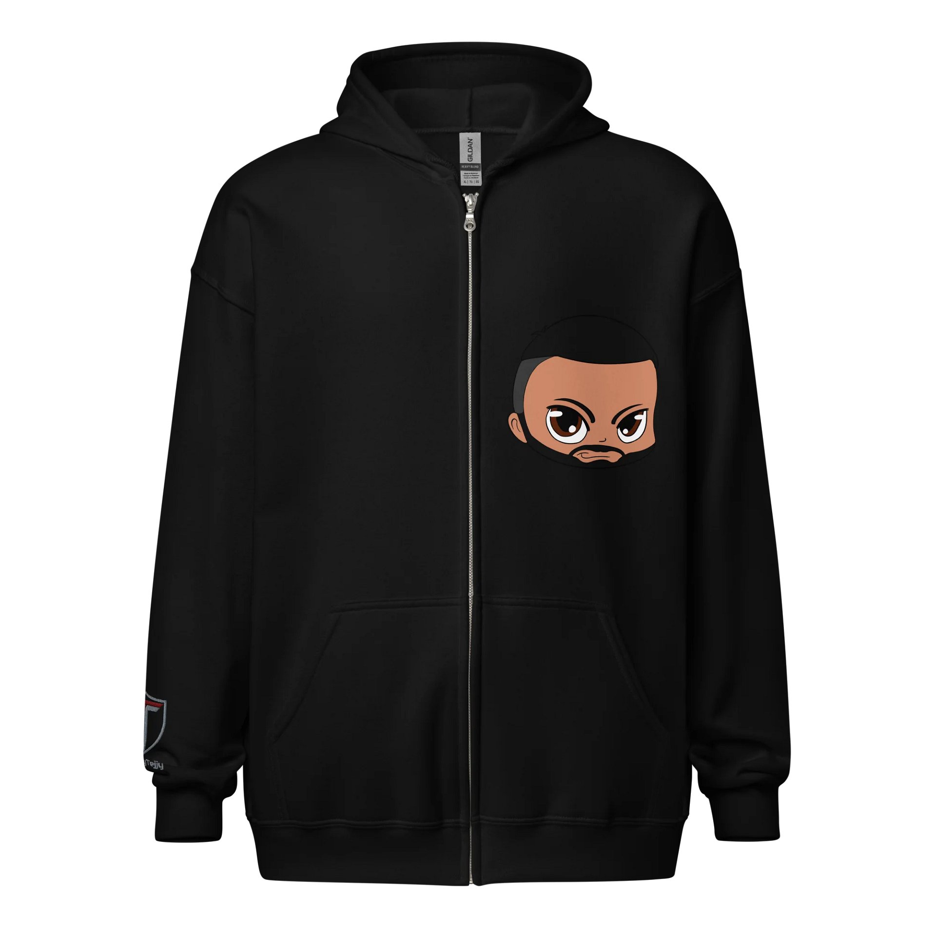 Techy Chibi Zip-up Hoodie product image (1)