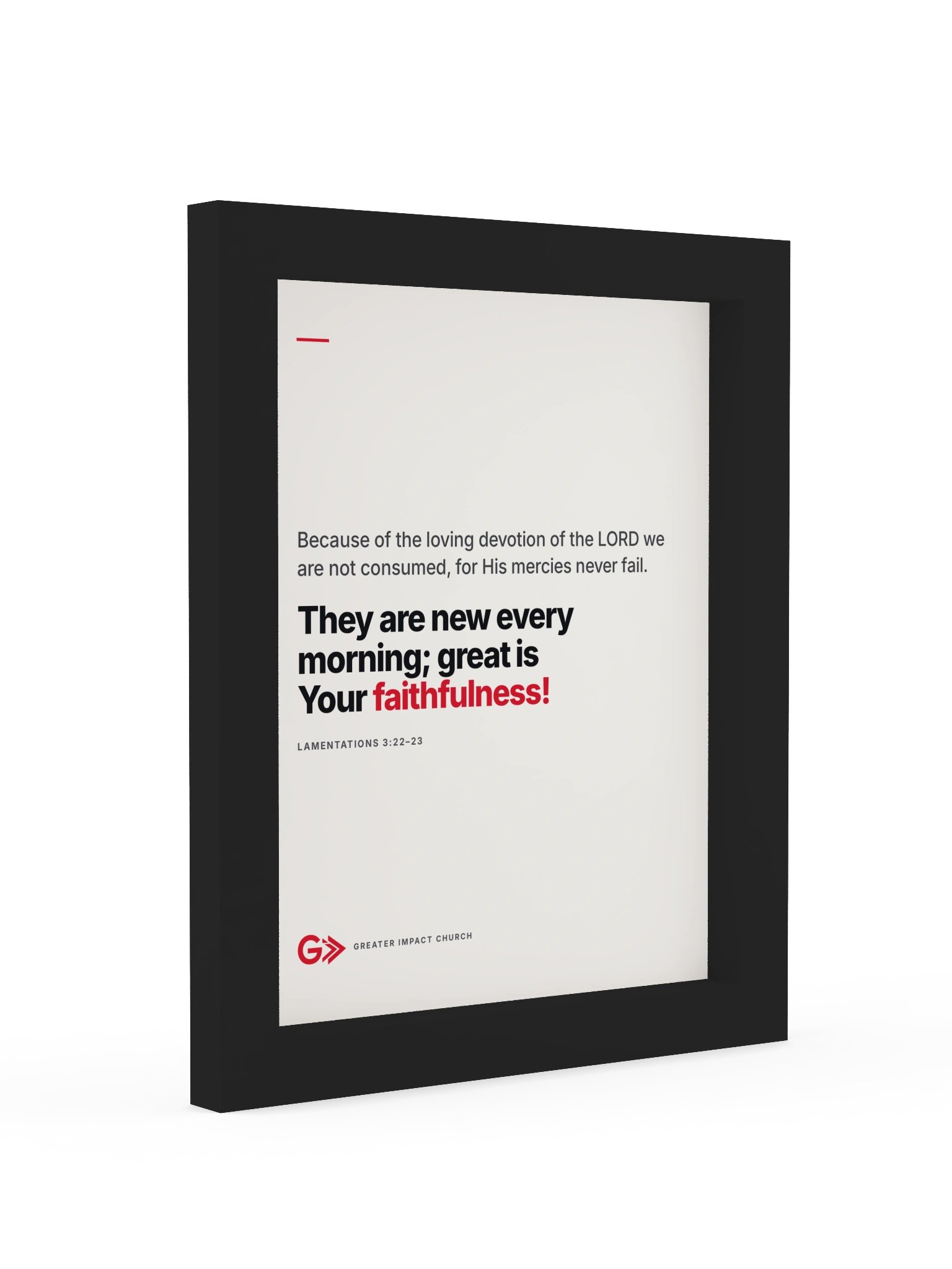 New Every Morning Framed Print product image (2)