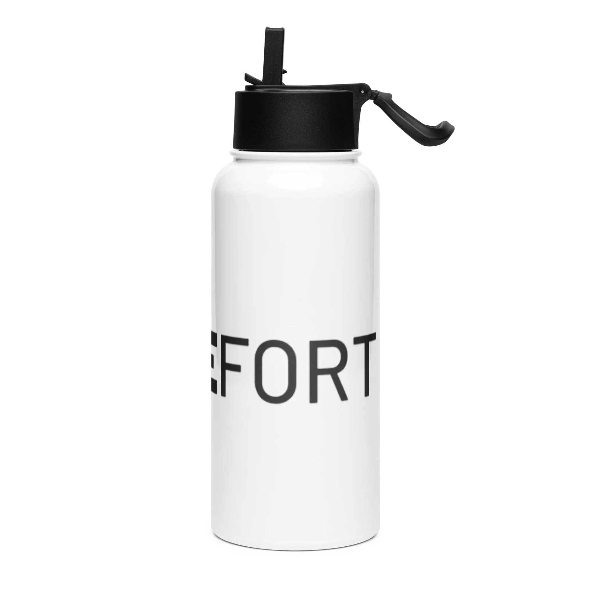 Minefort Stainless Steel Water Bottle – White product image (3)