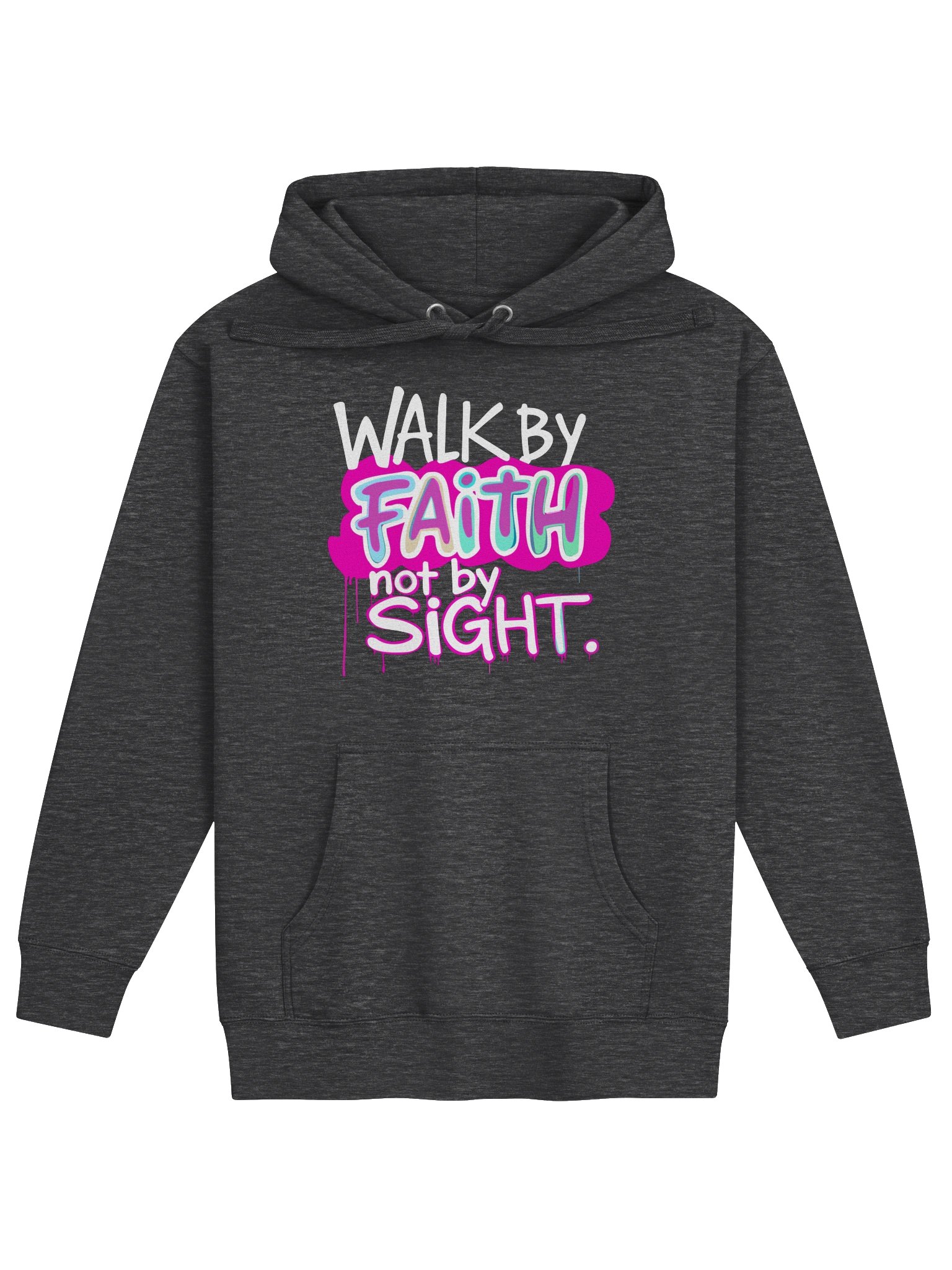 Walk by Faith Not by Sight Premium Hoodie product image (2)