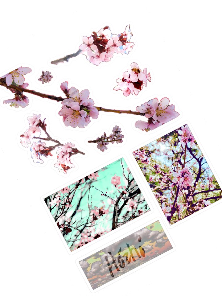 Cherry Blossom Hozho Sticker Collection product image (1)