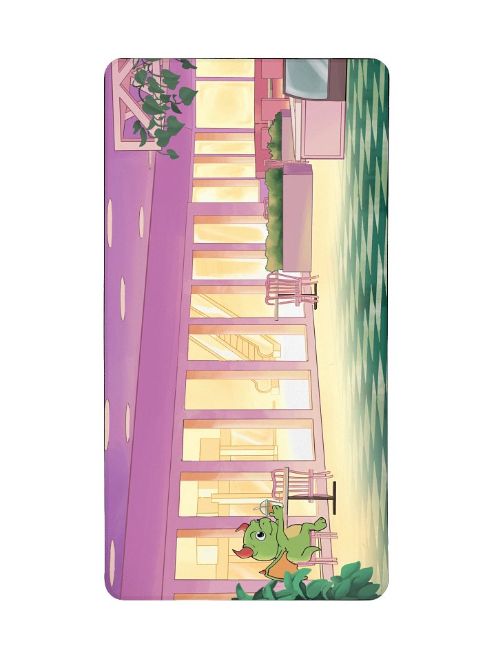 Boba Break w/ Lukor Desk Mat product image (2)