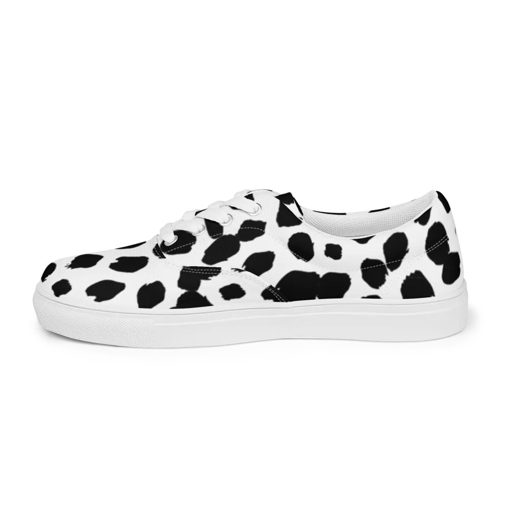 Men's Dalmatian Lace-Up Canvas Shoes product image (9)