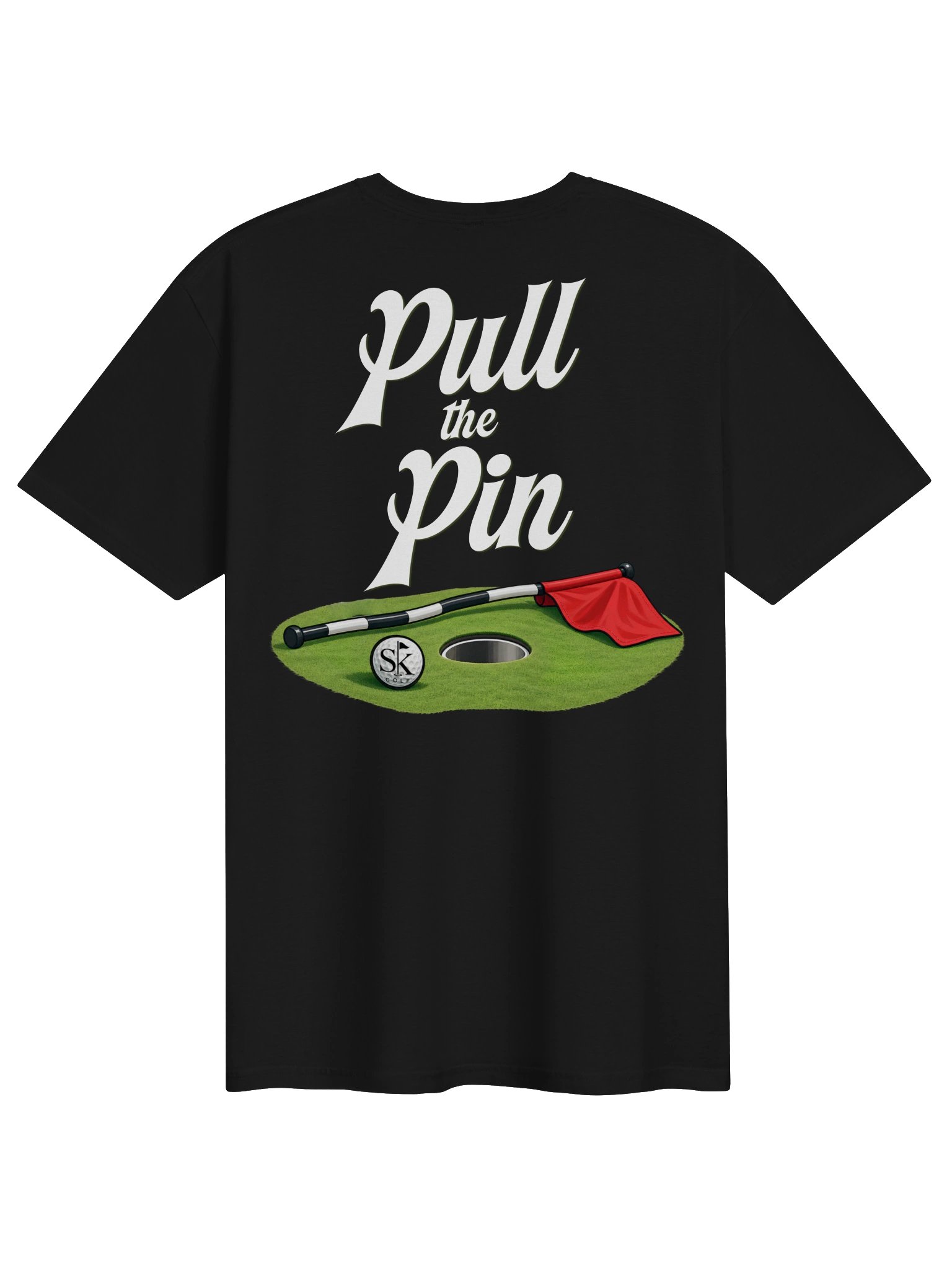 Pull The Pin Ver. 2 - Golf T-Shirt product image (1)