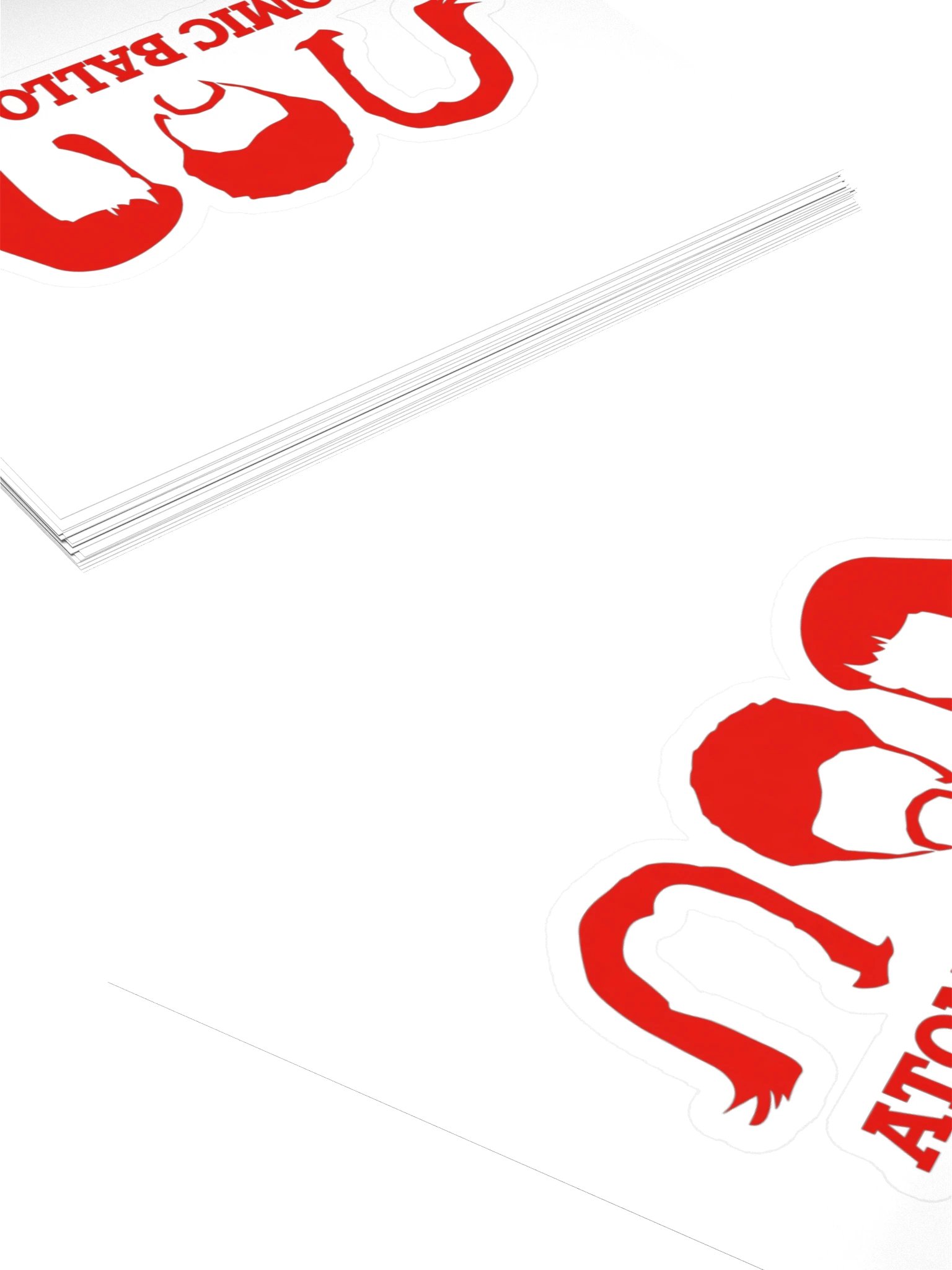 Atomic Balloons Logo Kiss Cut Sticker product image (4)