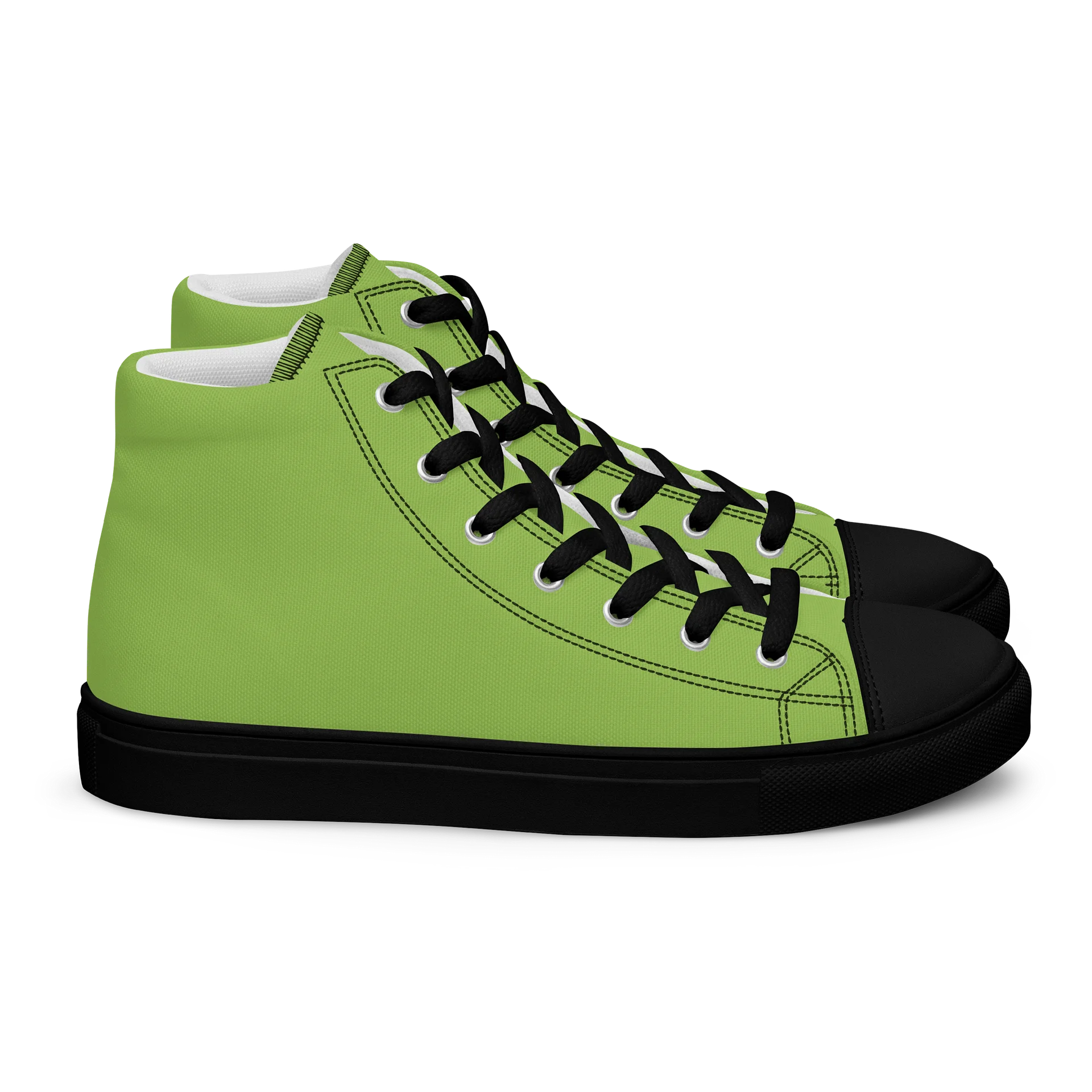 WORK YOUR DOG — Retro Graphic Women's High-Top Sneakers product image (2)