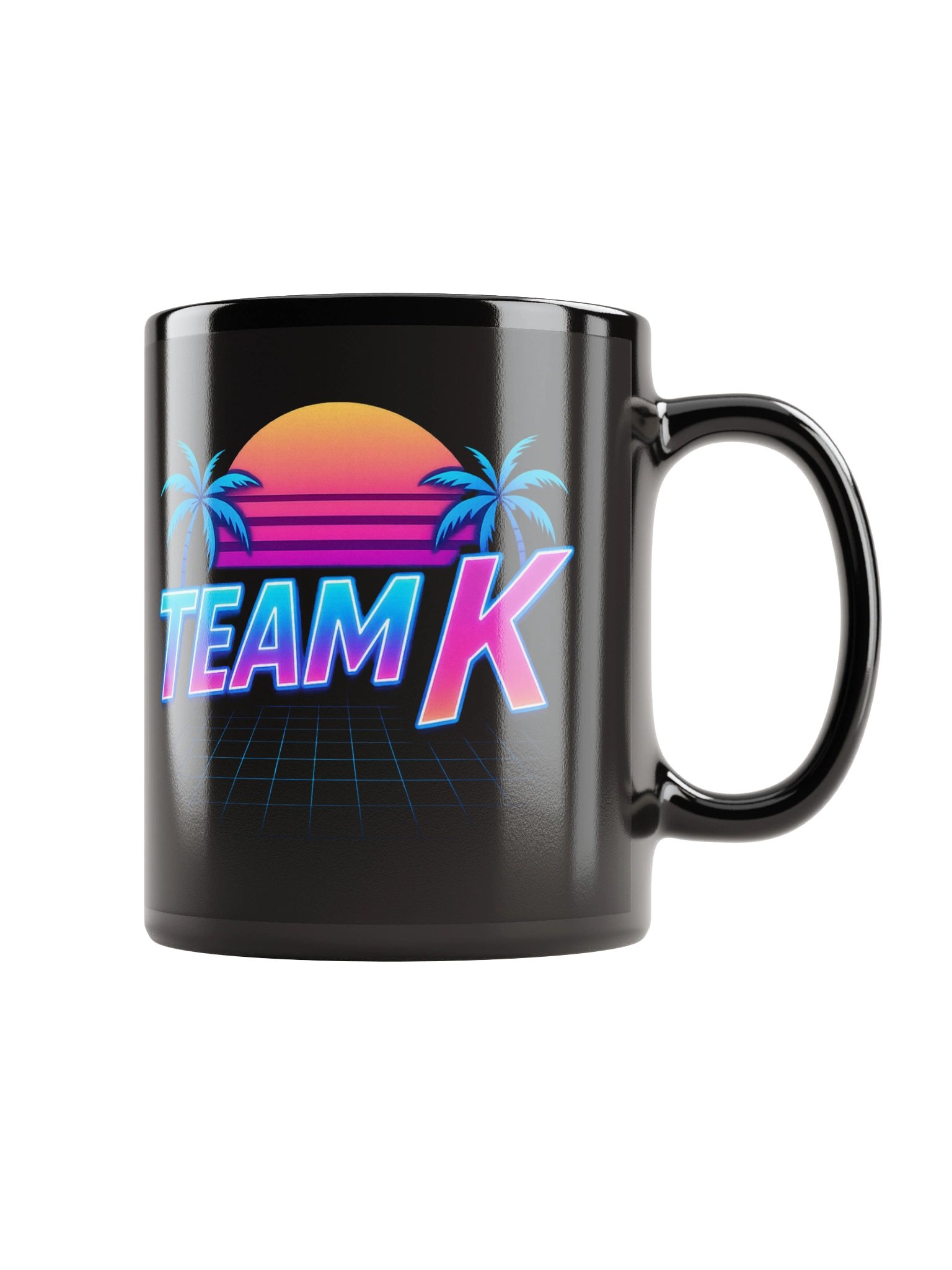 Team K 1980's Black Mug product image (2)