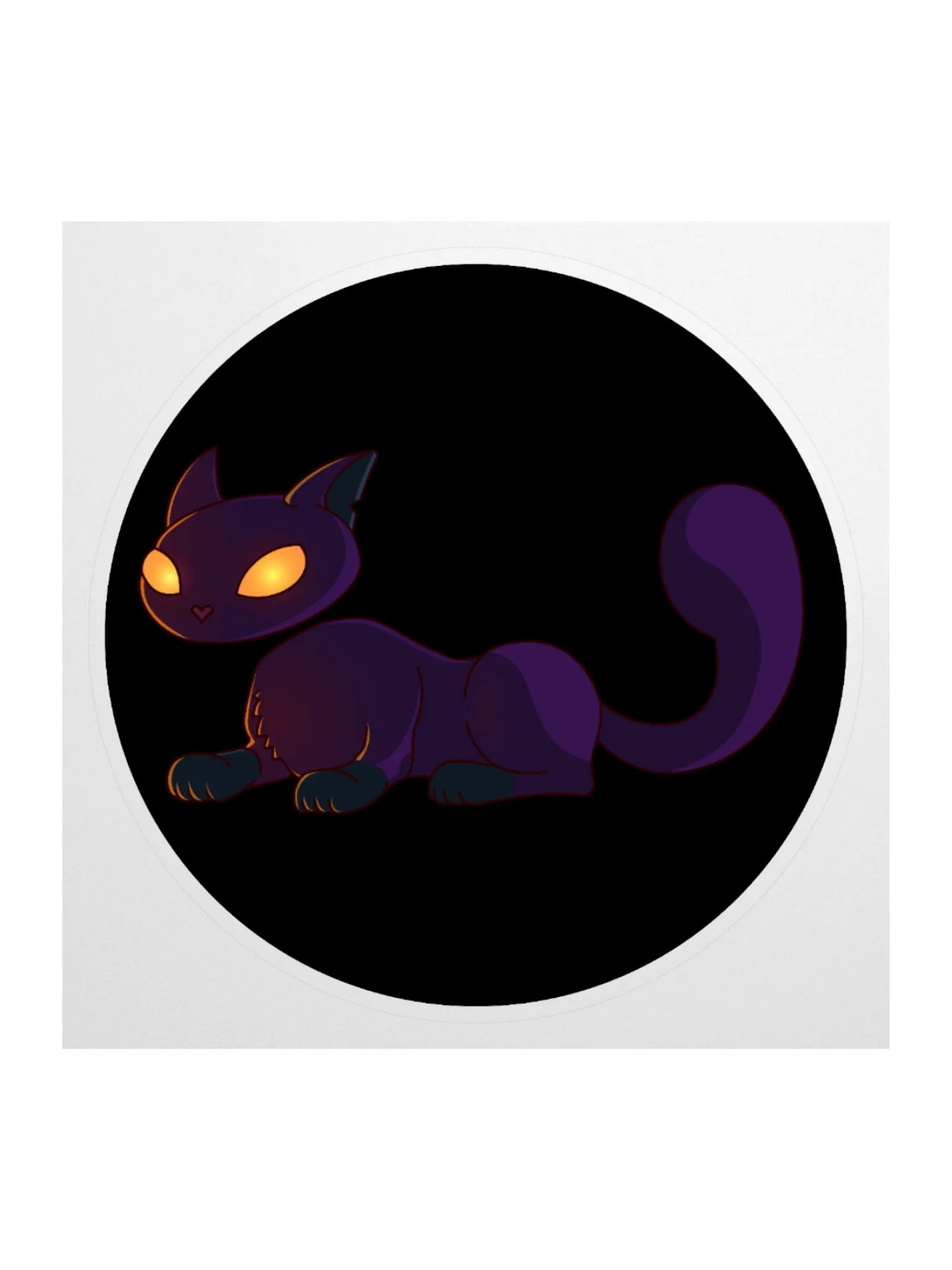Infernal cat - Sticker product image (1)
