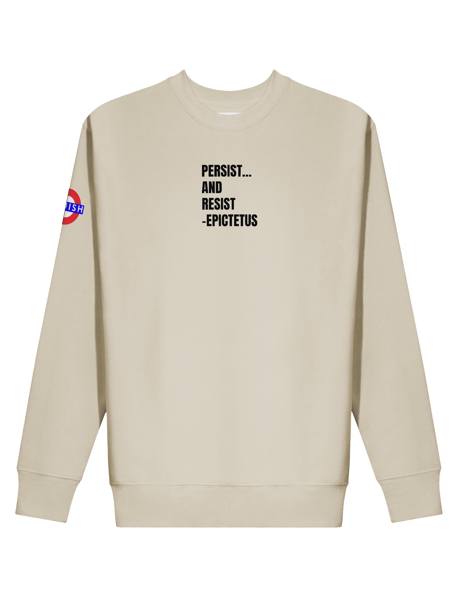 Persist and Resist Crewneck V1 - Black product image (1)