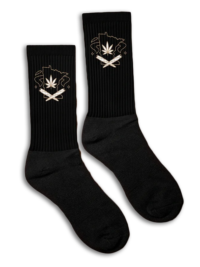 Land of 10,000 Tokes ✧ Minnesota Cannabis Socks product image (1)