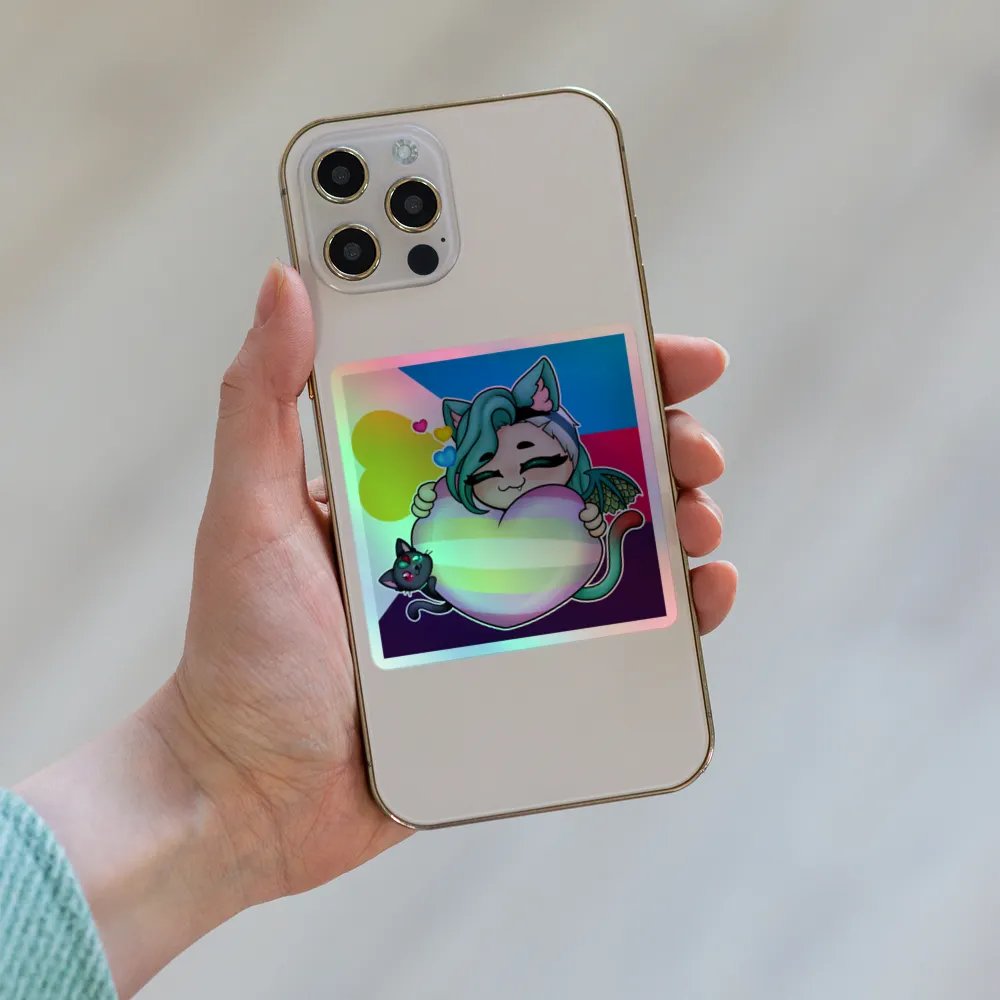 Holo Jemini Pride with Morderin with flag bg product image (6)