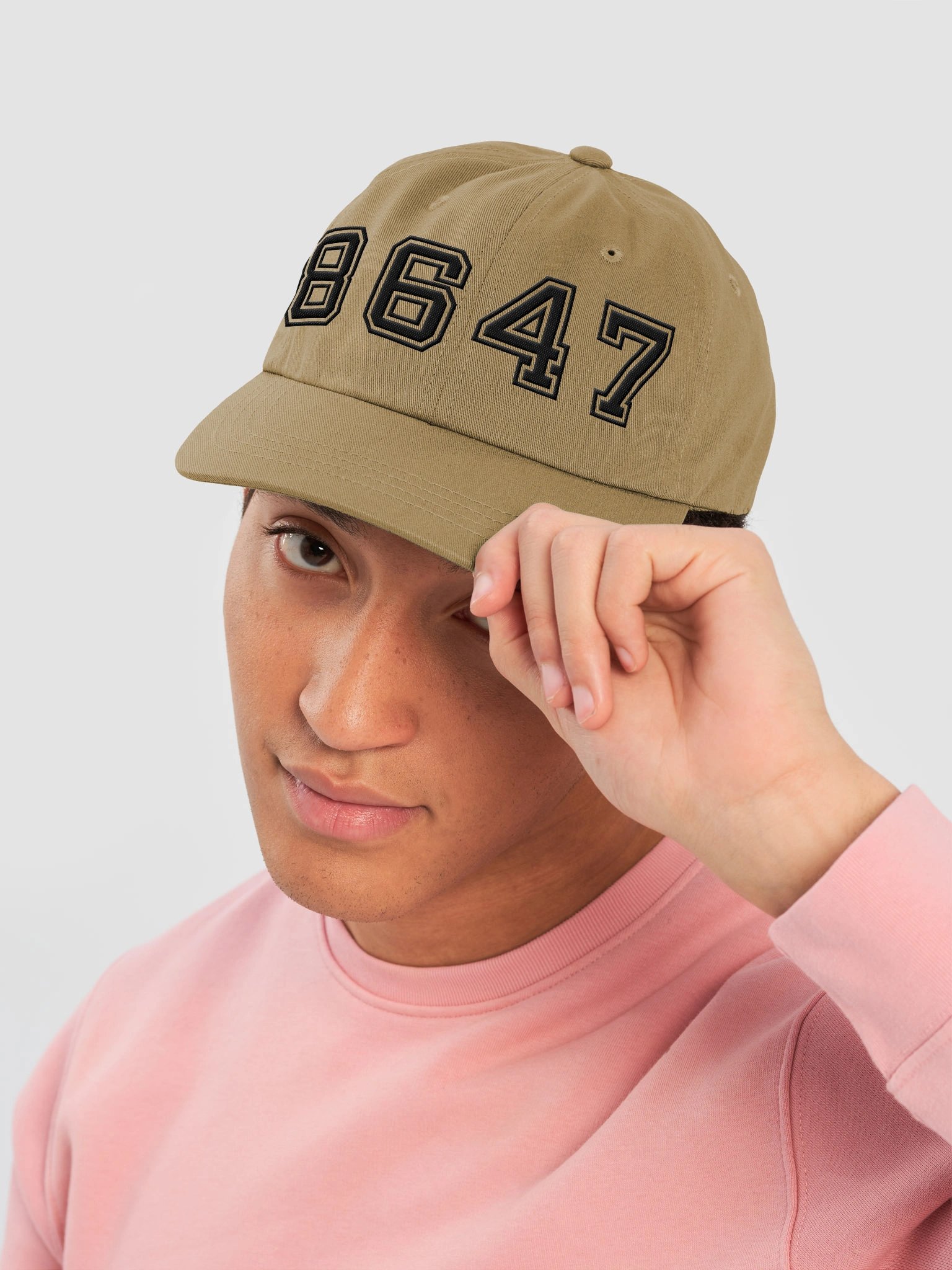 8647 dad hat college dark product image (5)