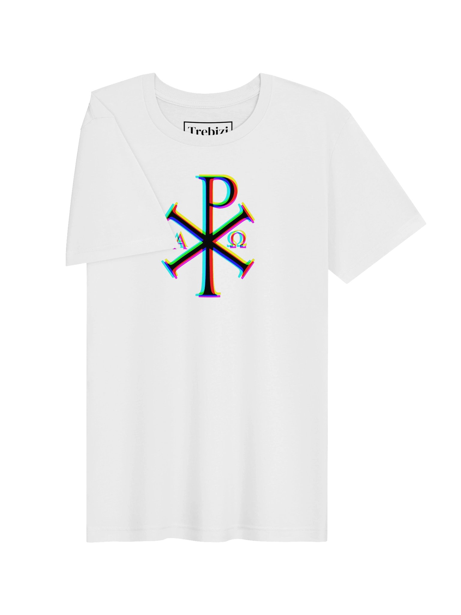 Chi Rho Colors T-Shirt (White) product image (3)