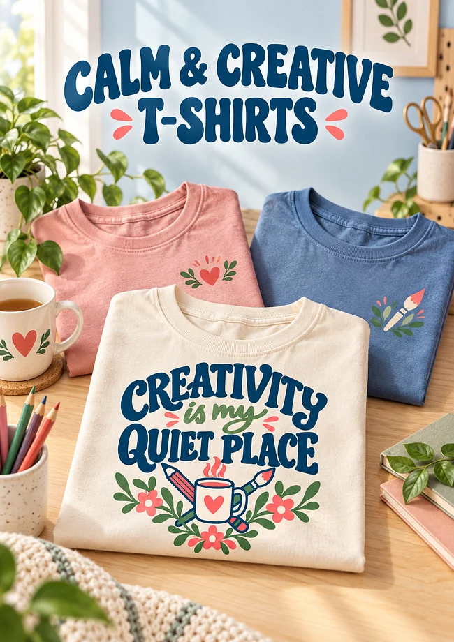 Calm and Creative T-Shirts