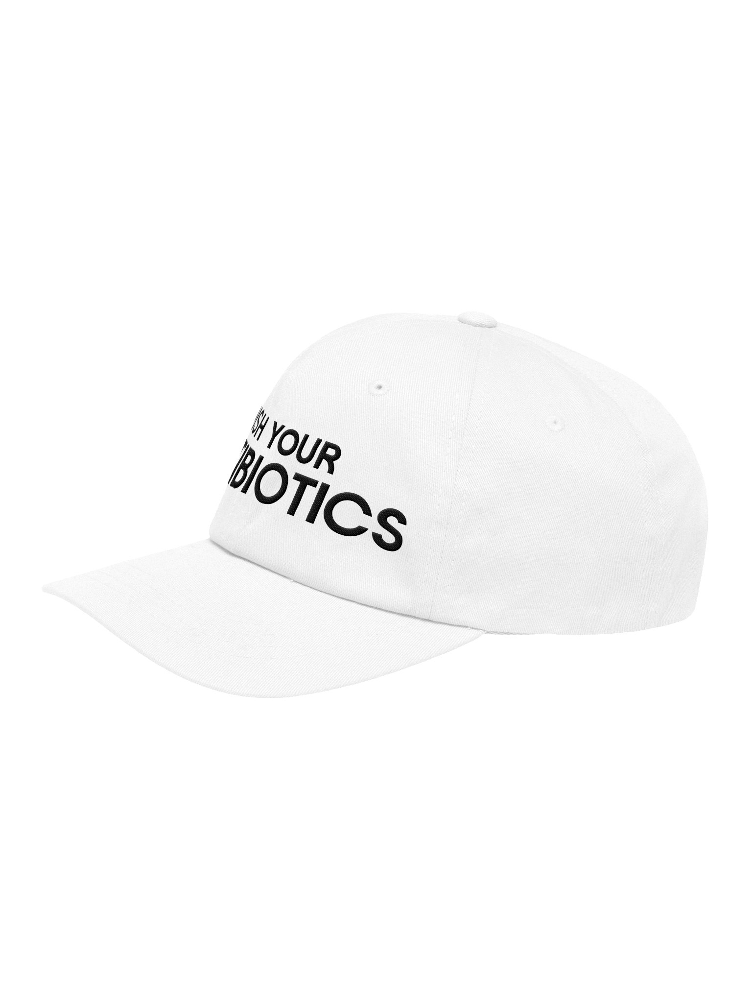 Finish Your Antibiotics Cap (White) product image (3)