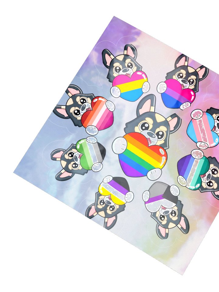 Pride Heart Stickers product image (6)