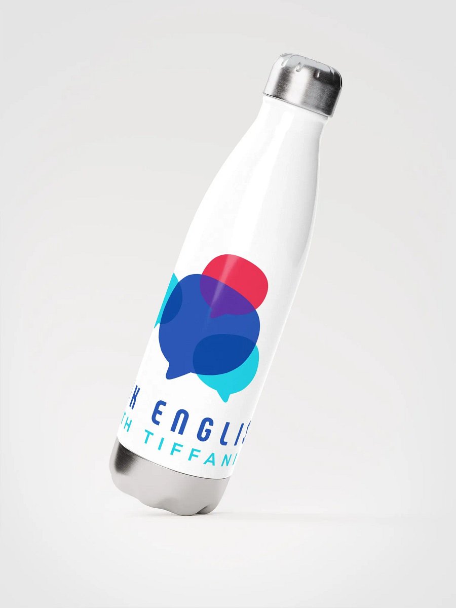 The Official Speak English With Tiffani Water Bottle V1 product image (2)