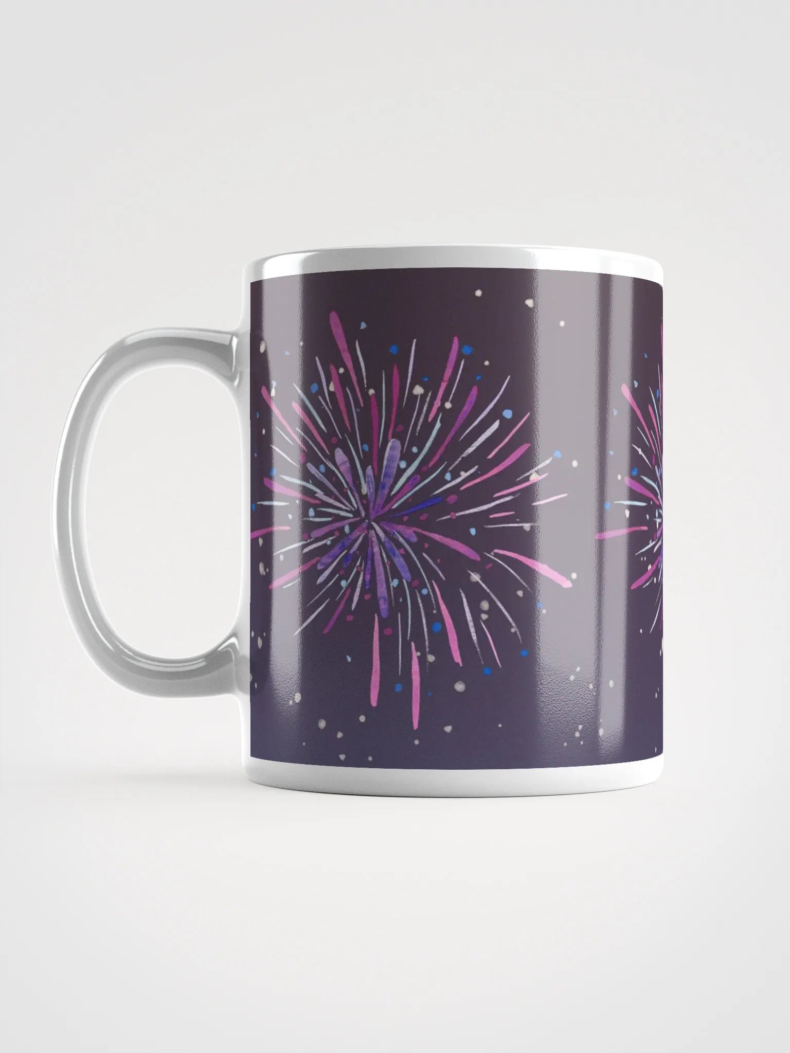 Starry Night Fireworks Mug product image (6)