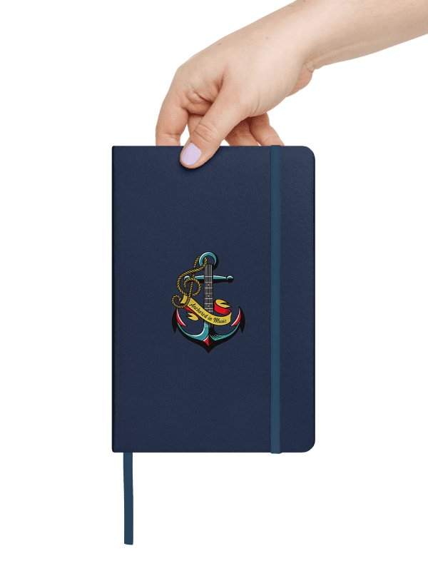 Anchored in Music Notebook product image (3)