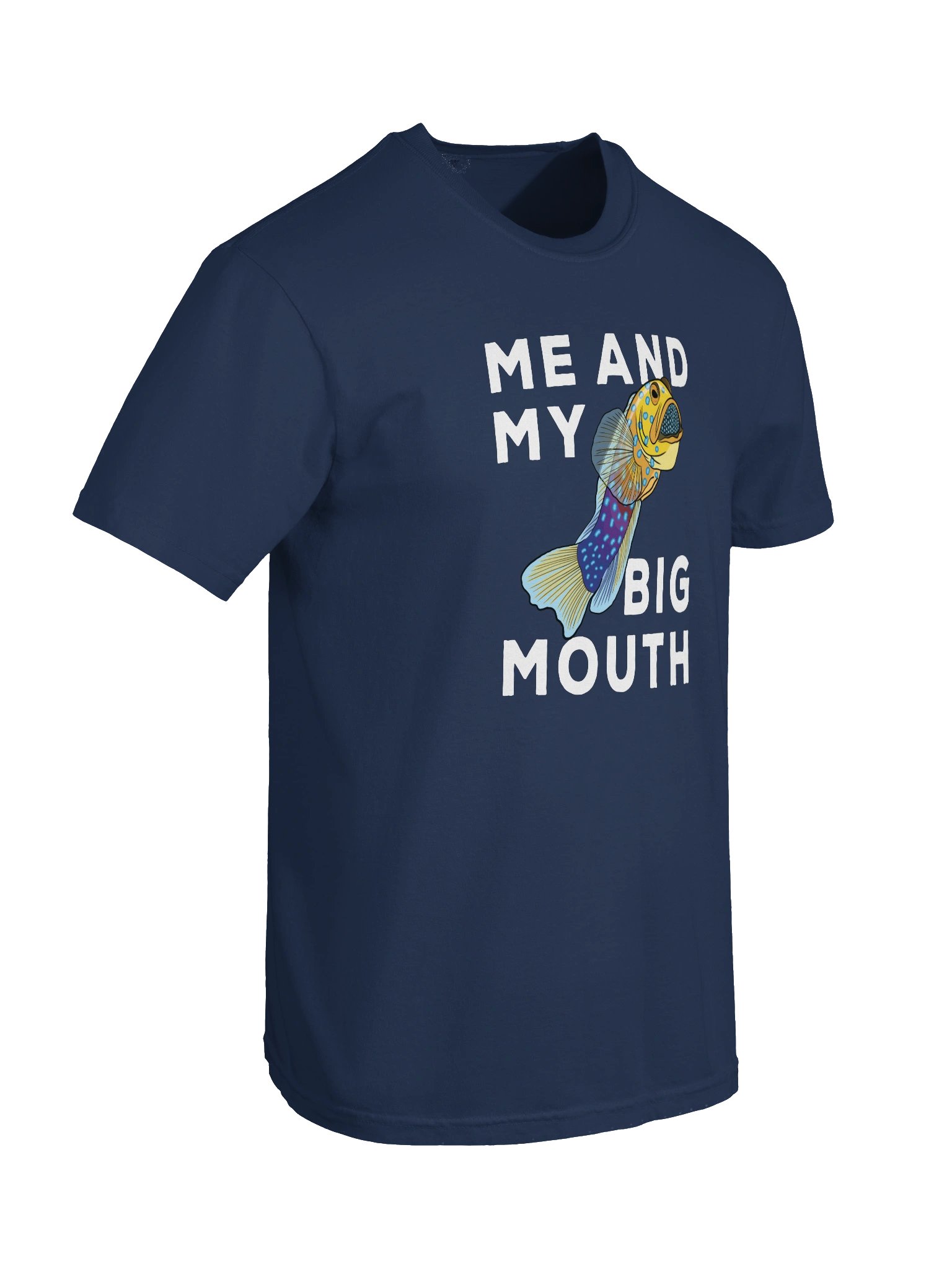 Me and My Big Mouth Blue-Spotted Jawfish T-Shirt for Reef Aquarium Lovers product image (10)