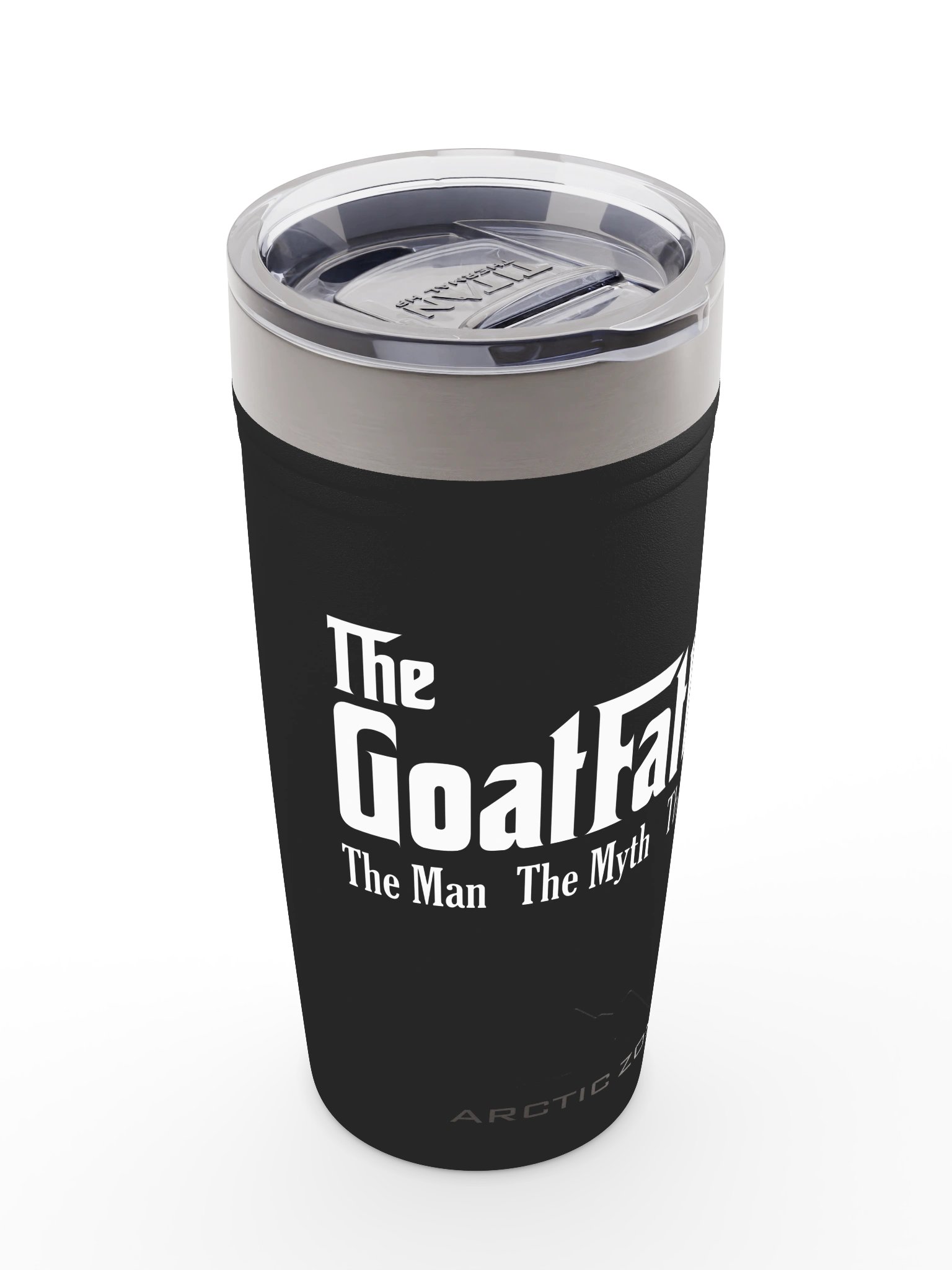 Arctic Zone Titan Thermal HP Copper Tumbler 20 oz, The Goat Father The Man Myth Legend product image (6)