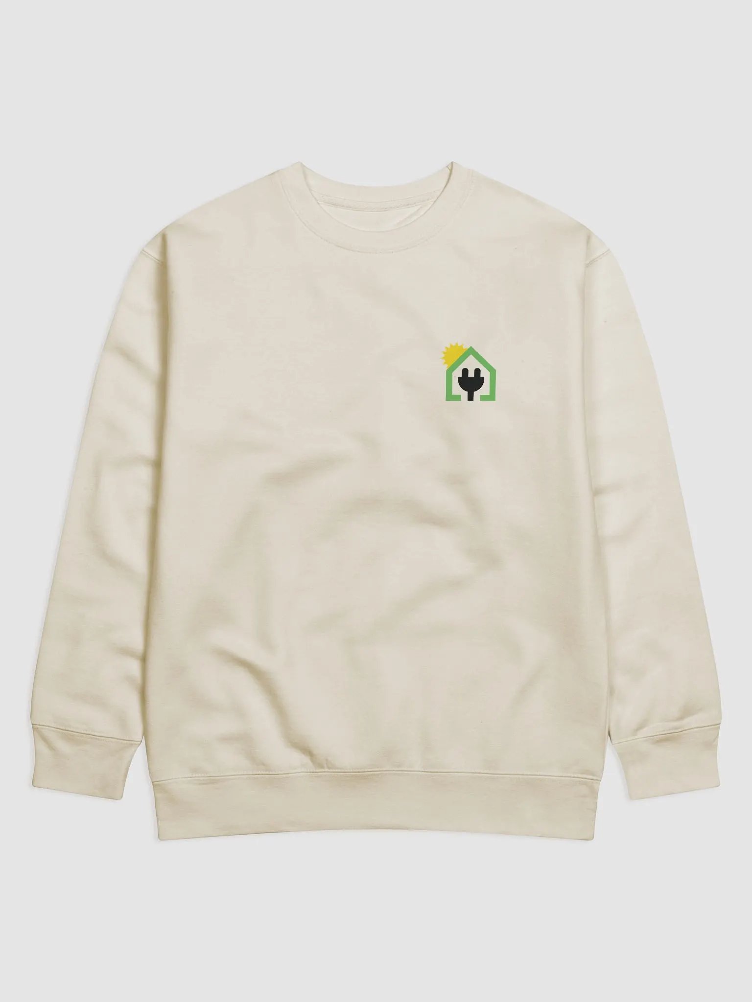 Plug It In Solar High-Quality Premium Sweatshirt product image (4)