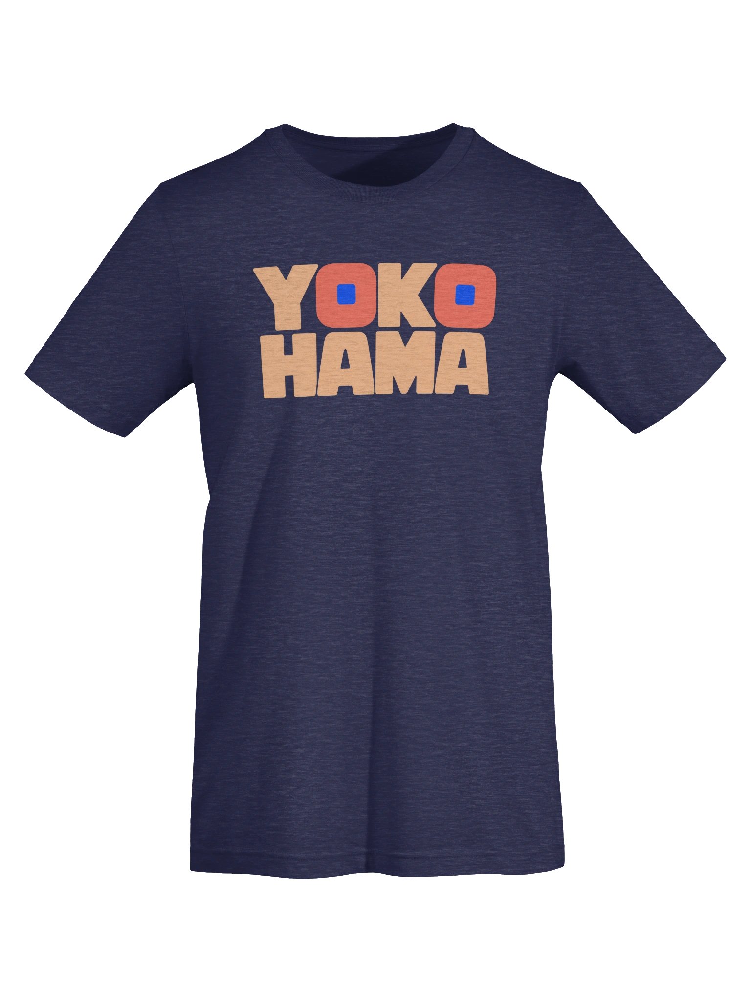YOKOHAMA Peach Block Text Tee product image (5)