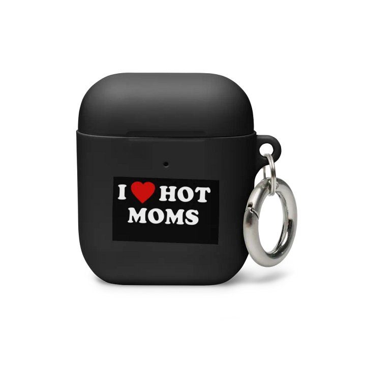 I <3 Hot Moms AirPods Case product image (1)