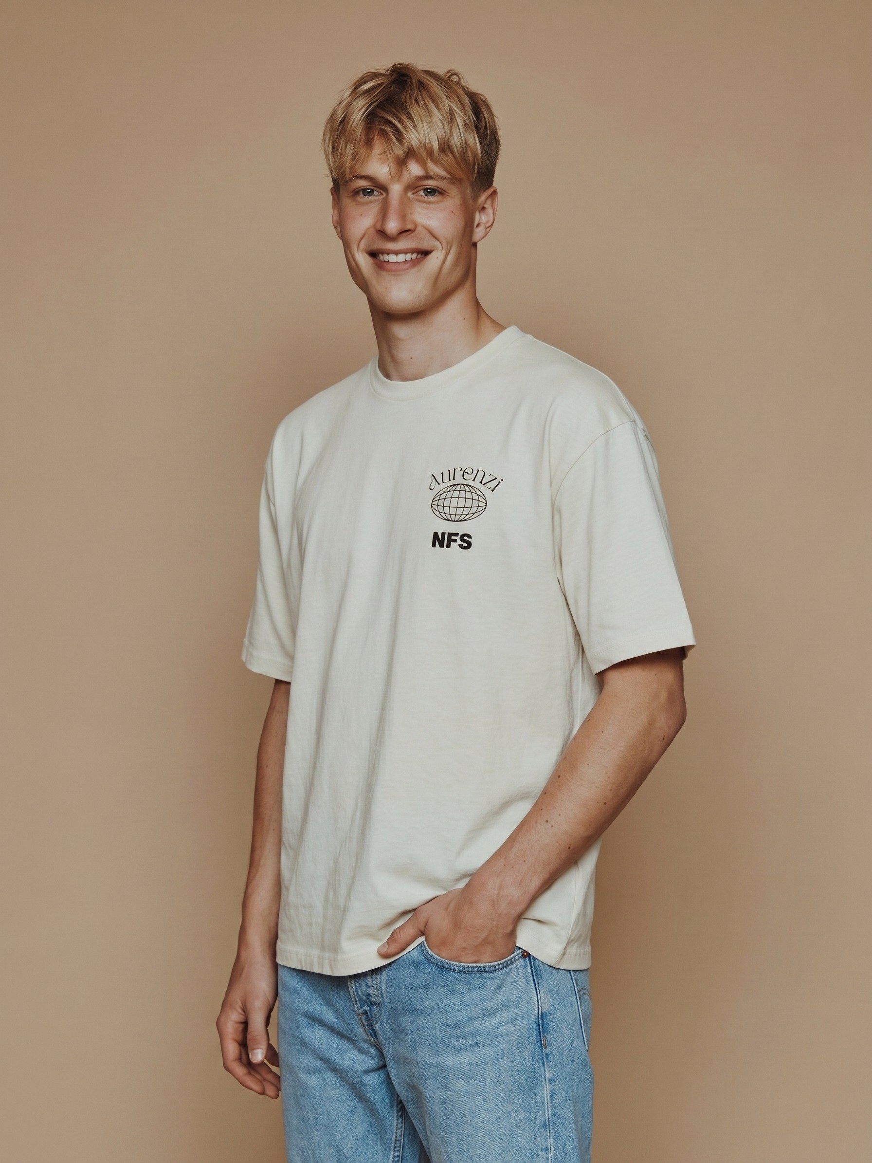 Release Tee – Ivory Signal / Capsule 01 product image (5)
