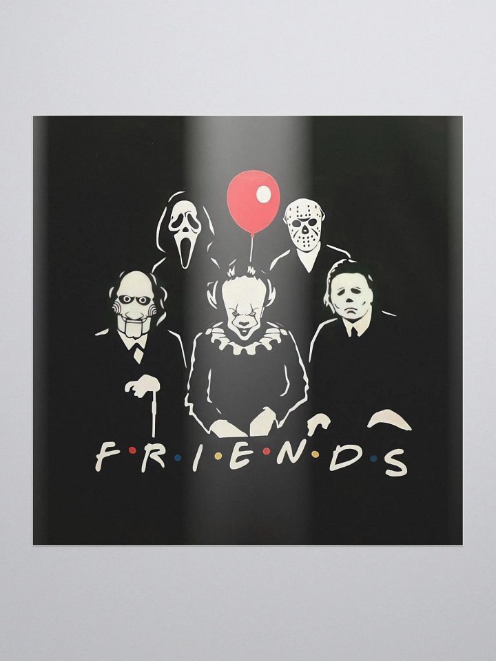 Horror Friends Sticker By The Darkknight/ Different Sizes product image (1)