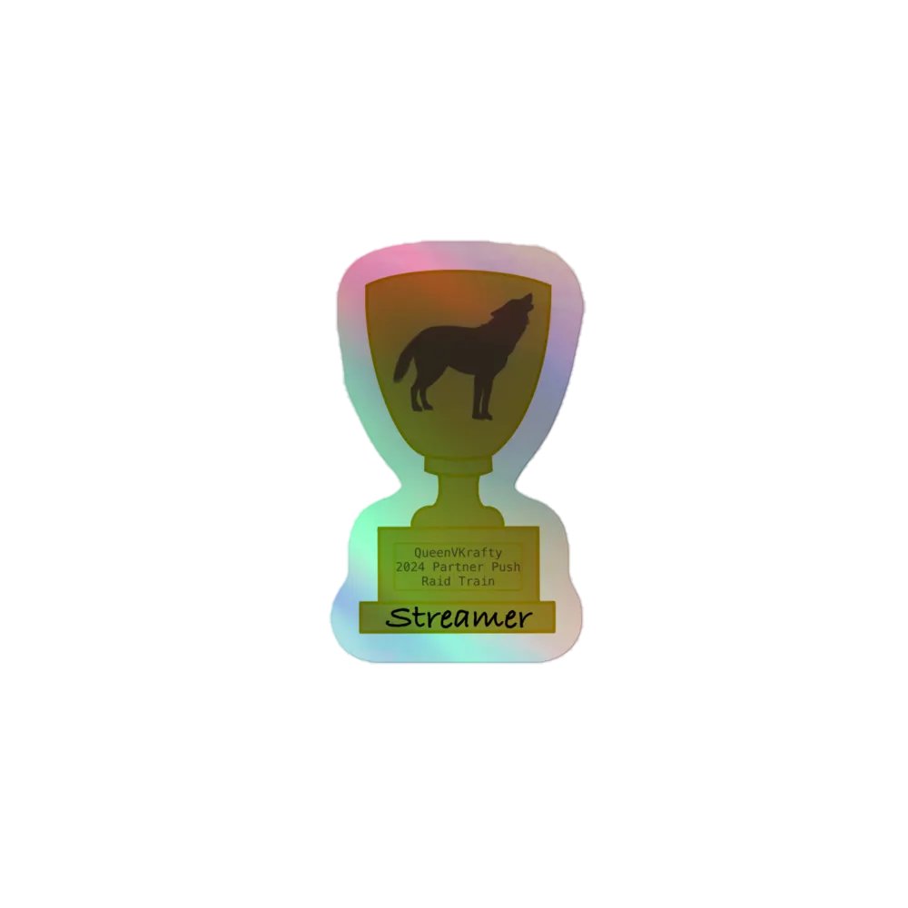 Raid Train Sticker: Streamer Trophy product image (1)