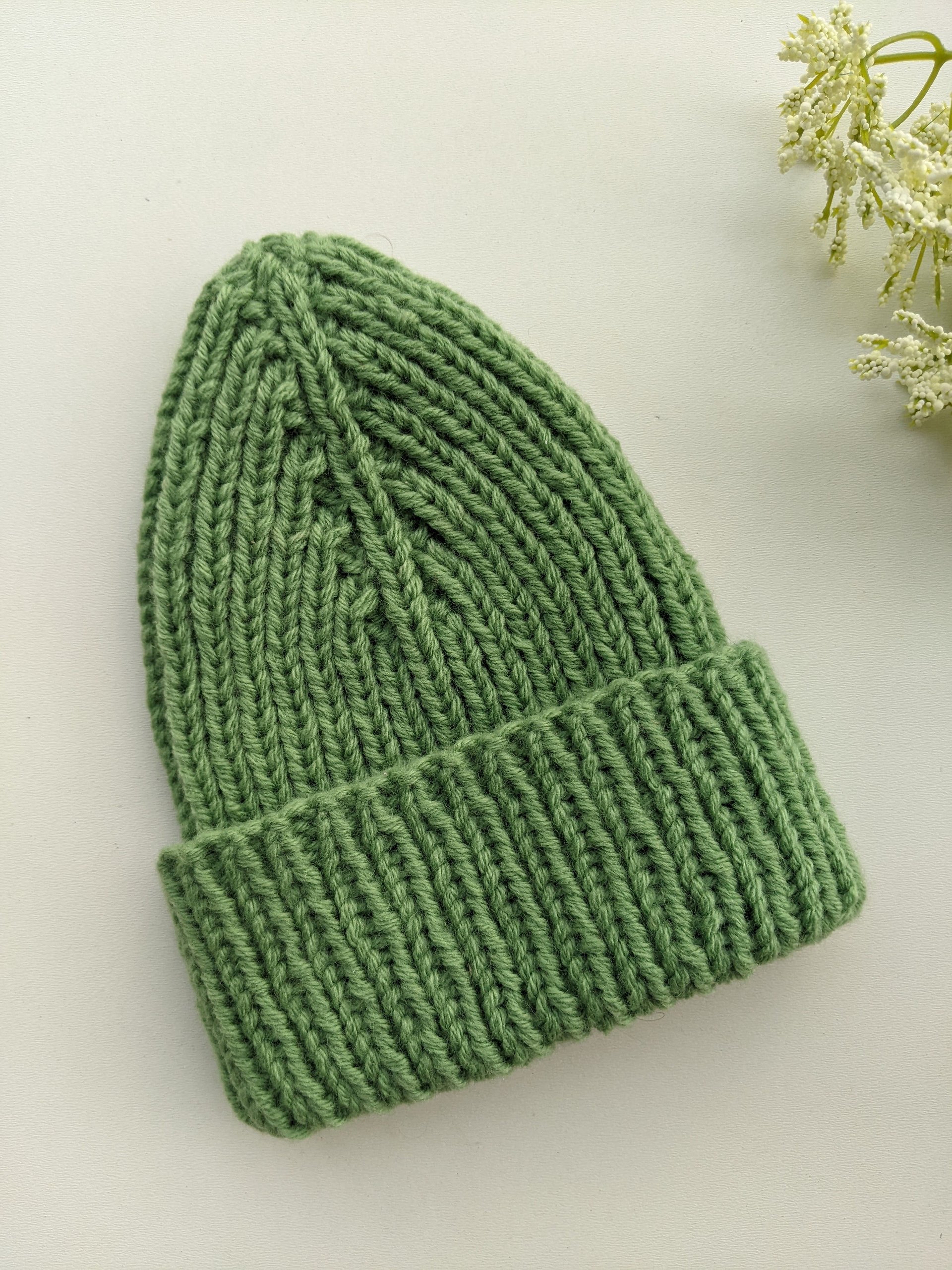 Knit Mountain Infant Baby Hat Pattern product image (7)