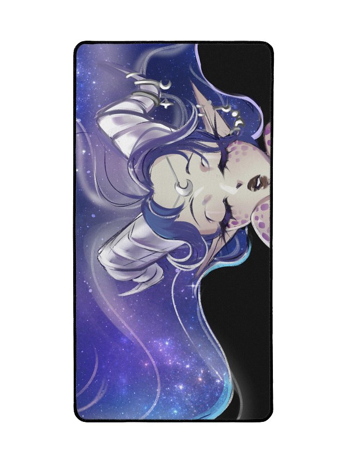 Starry Haired Dreamer Desk Mat product image (2)