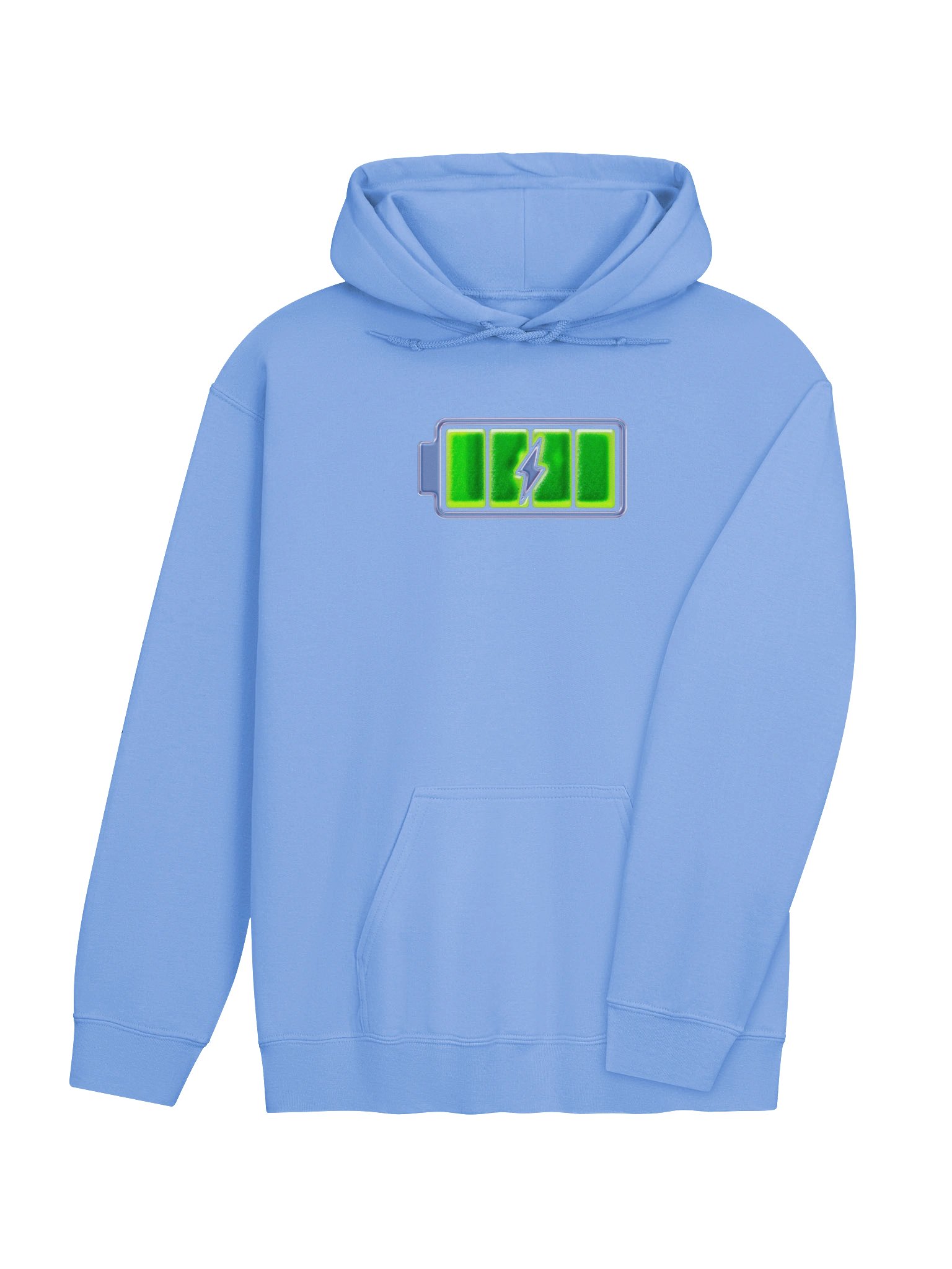 Battery Charge Green (Hoodie) product image (3)