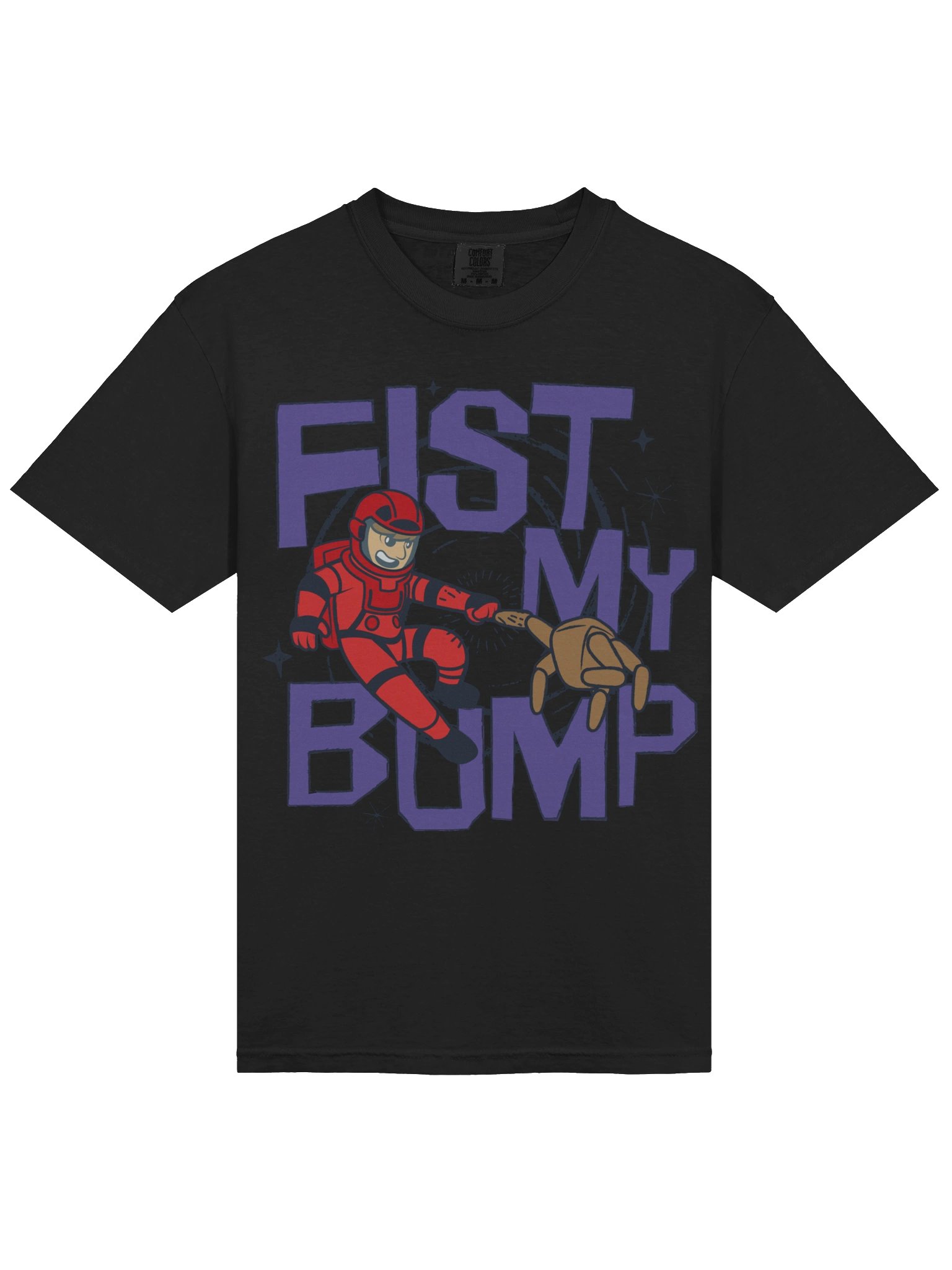 Comfort Colors® Fist My Bump T-Shirt, Project Hail Mary Rocky Alien Shirt, Funny Sci-Fi Graphic Tee, Space Shirt, Geek Gift product image (5)
