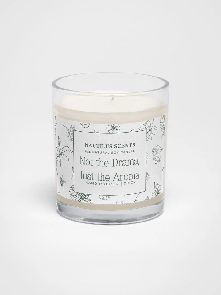 Not The Drama All Natural Soy Candle product image (1)