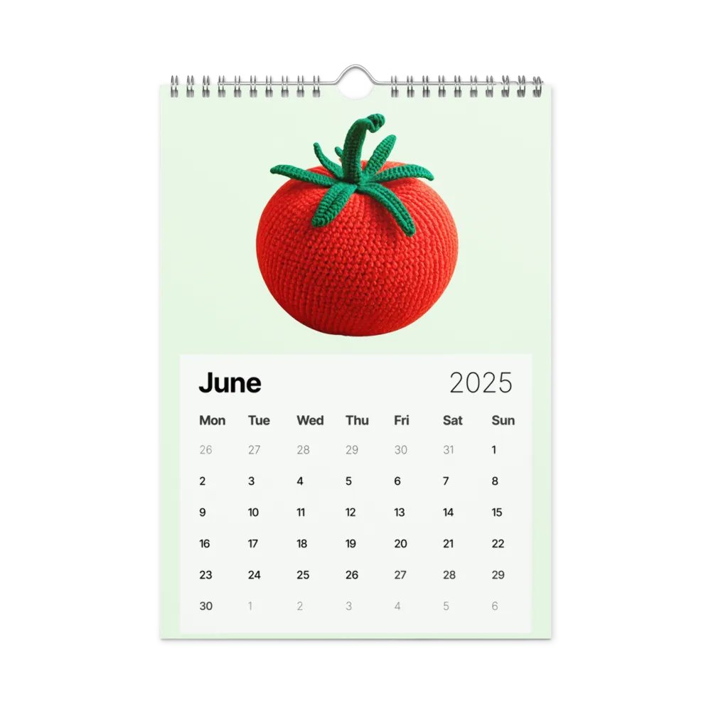 CozyAvocado's Healthy 2025 Calendar Veggie Edition product image (7)
