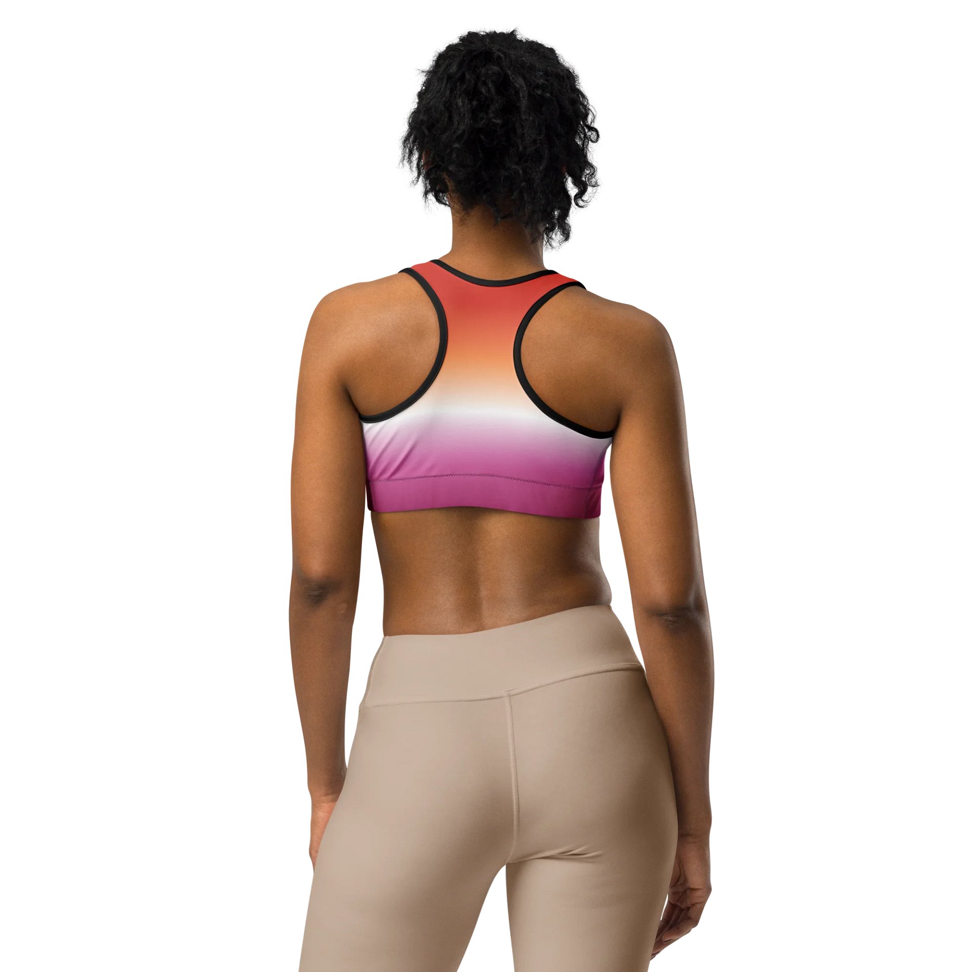 Lesbian Pride Gradient Sports Bra product image (3)