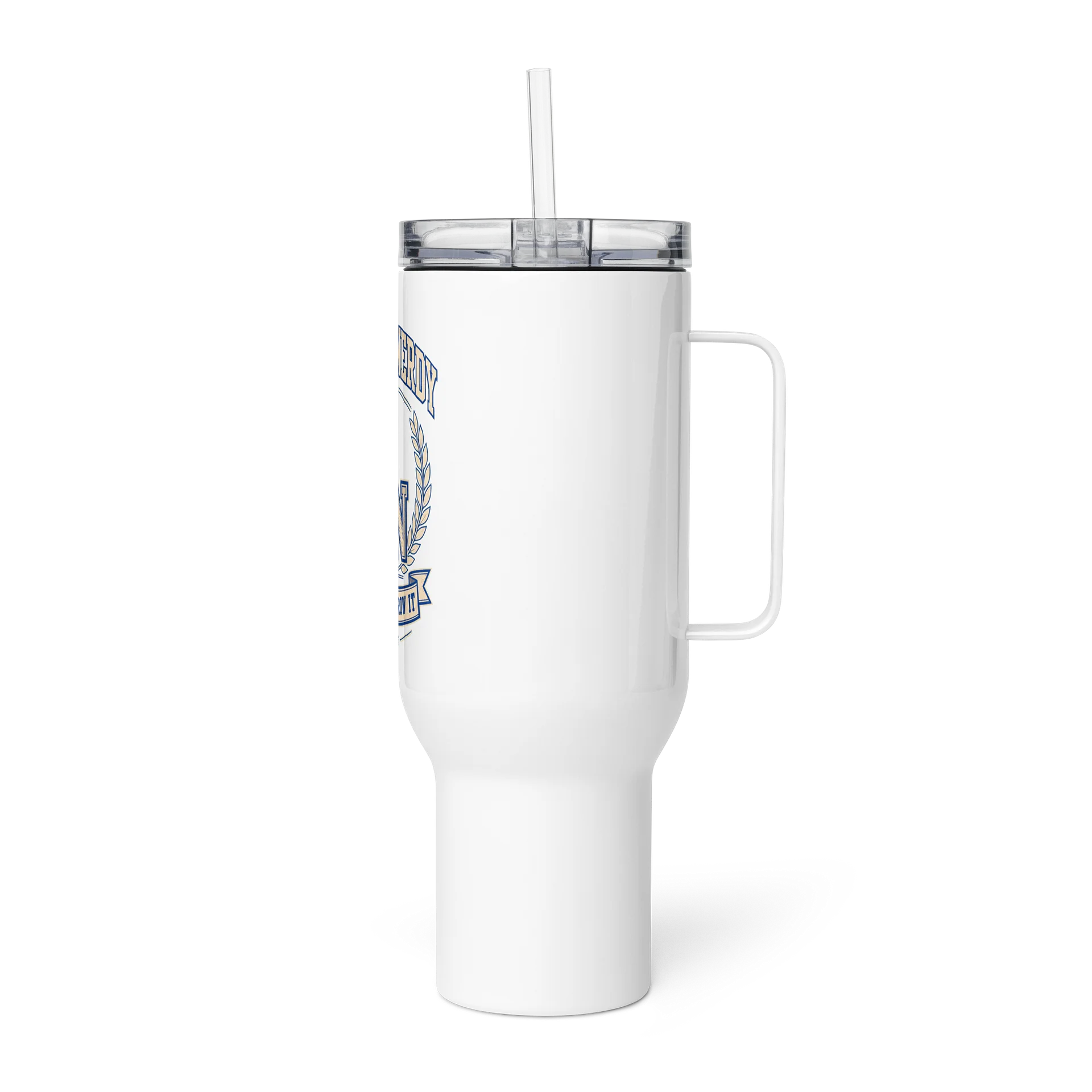 Keep It Nerdy Varsity Travel Tumbler product image (2)