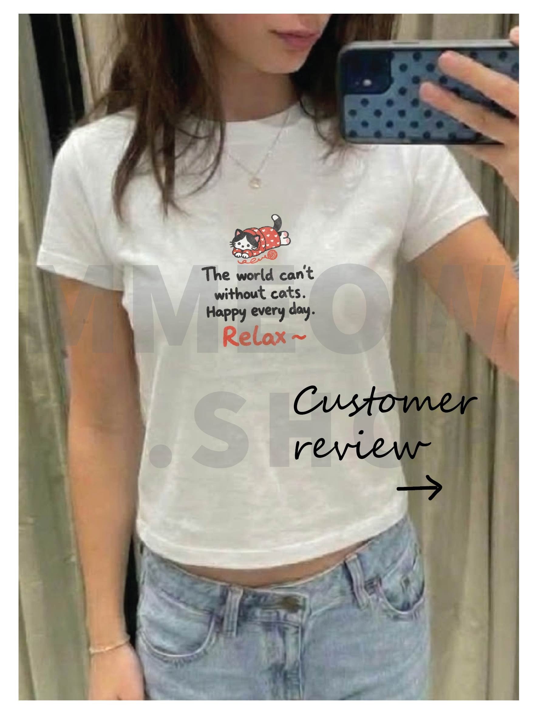 The world can’t without cats. Happy every day. product image (36)