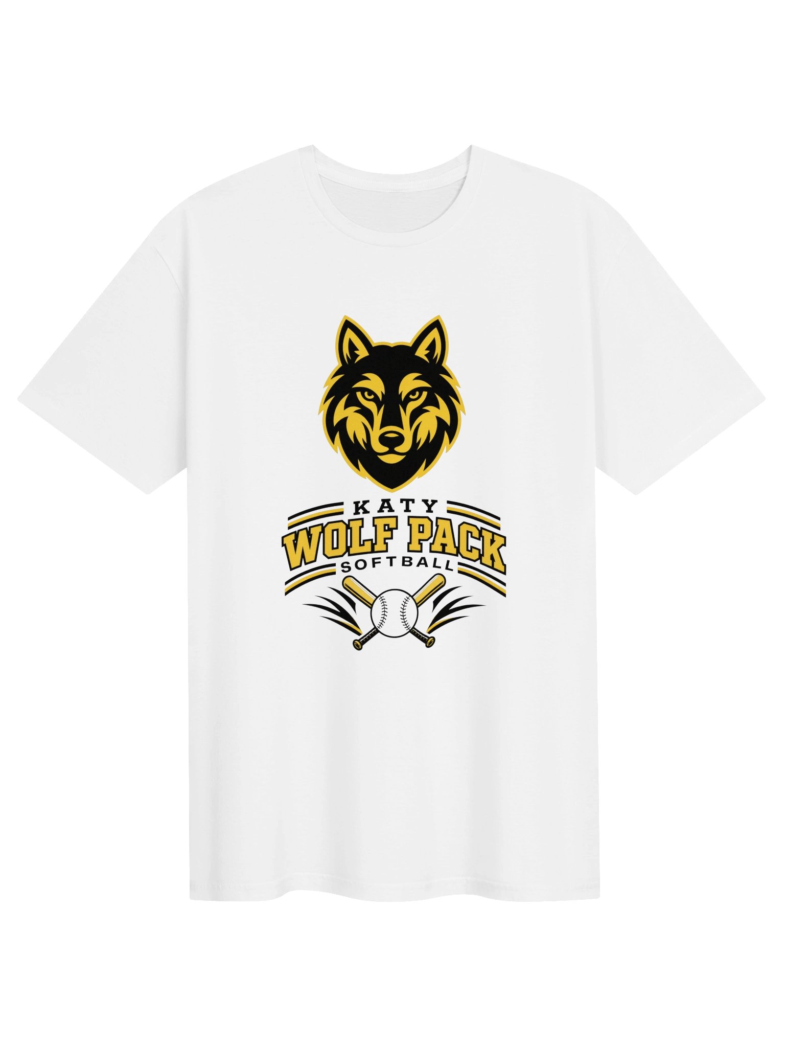 Katy Wolf Pack Softball Tee product image (1)