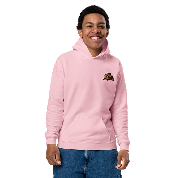 Youth Ask Alice Hoodie Pink product image (2)