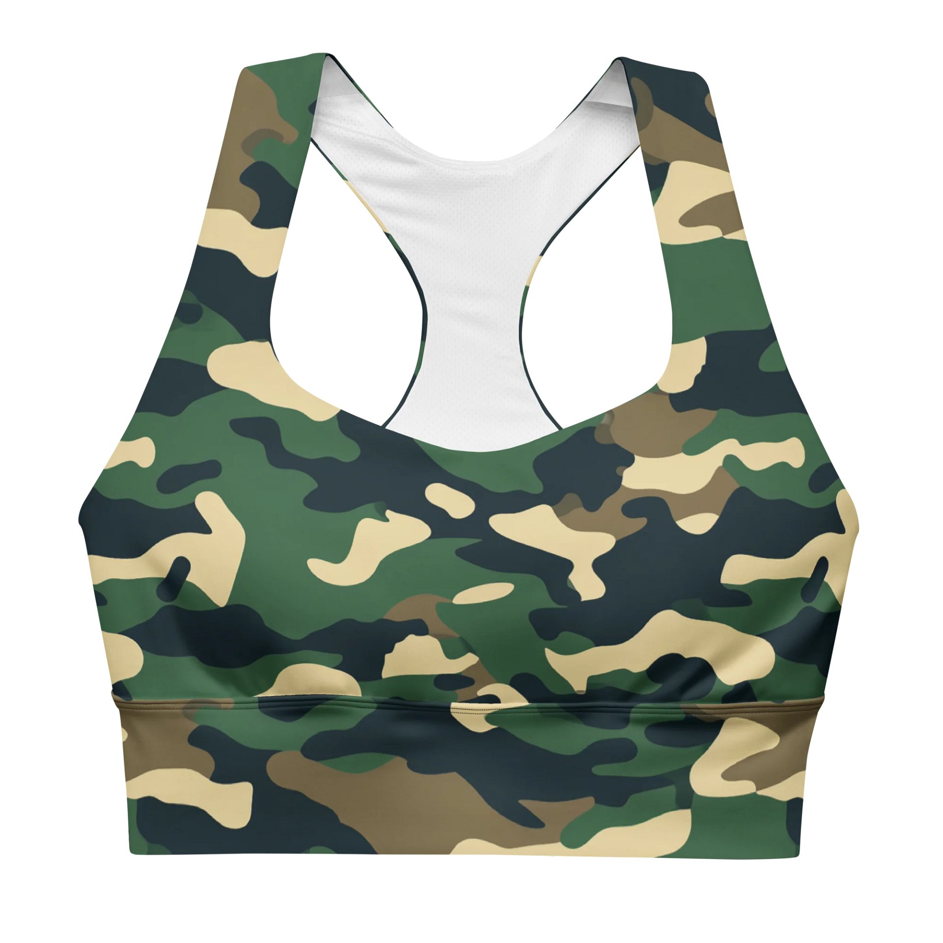 Jungle Camo Sports Bra product image (1)
